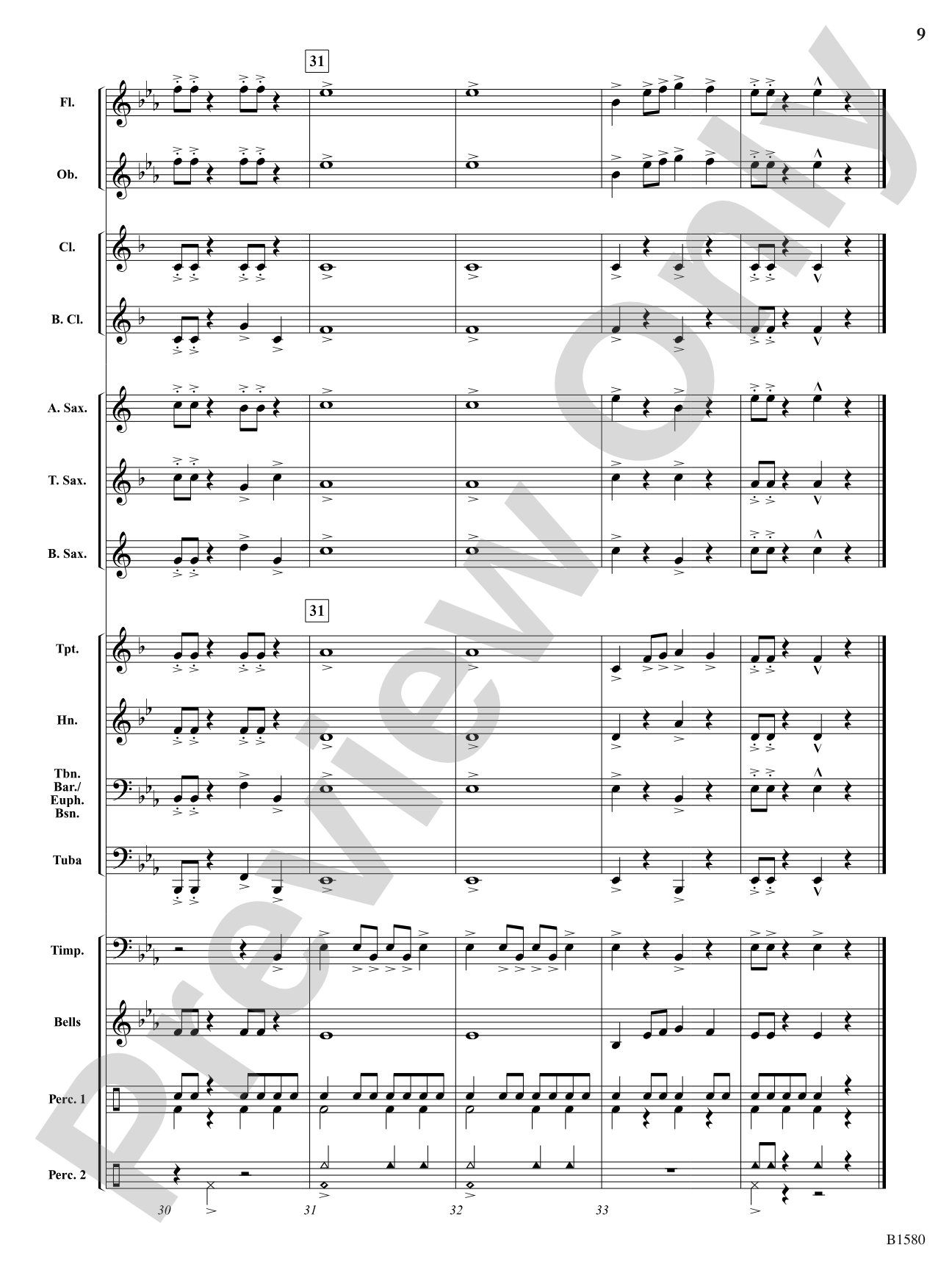 Full Circle: Concert Band Conductor Score & Parts