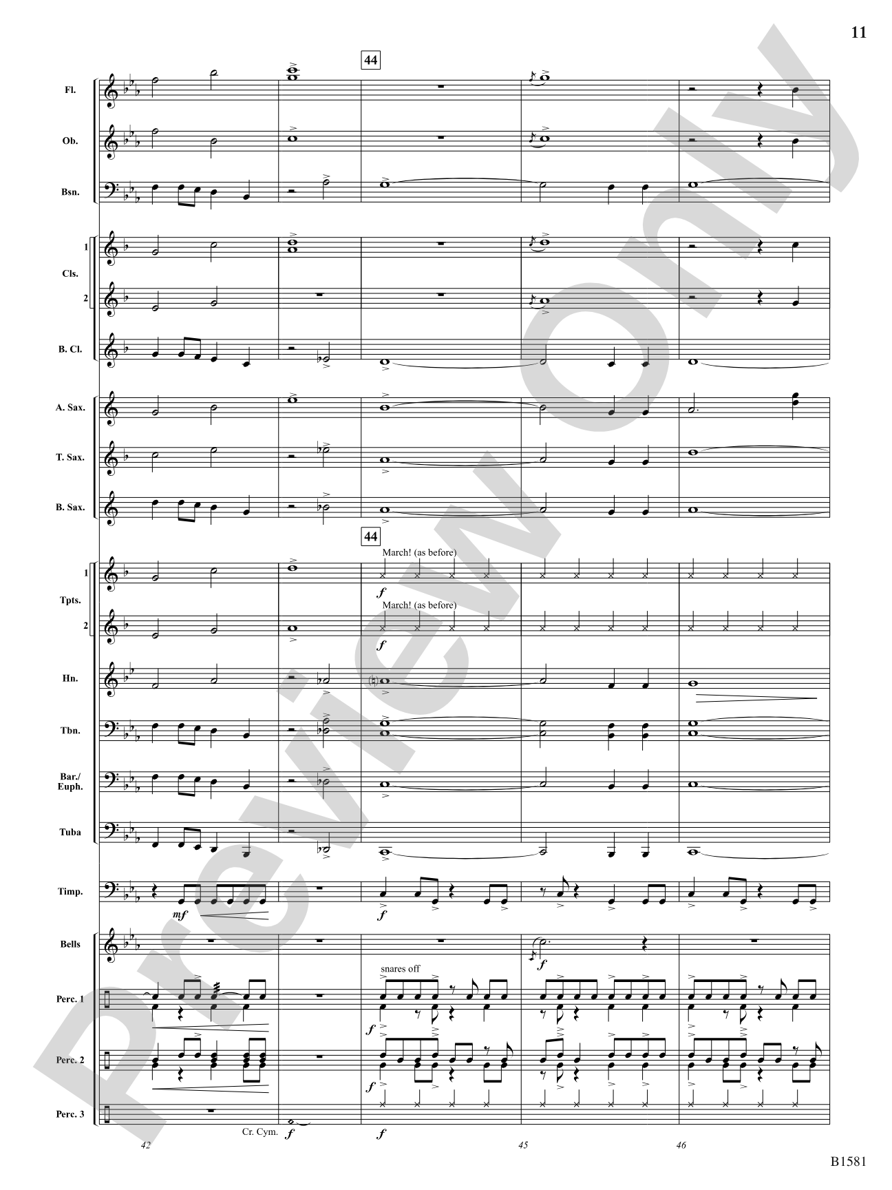 Zia: Concert Band Conductor Score & Parts