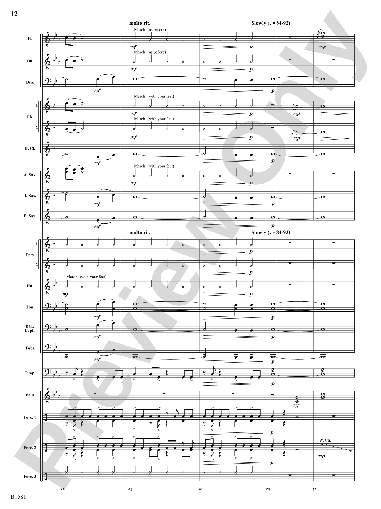 Zia: Concert Band Conductor Score & Parts