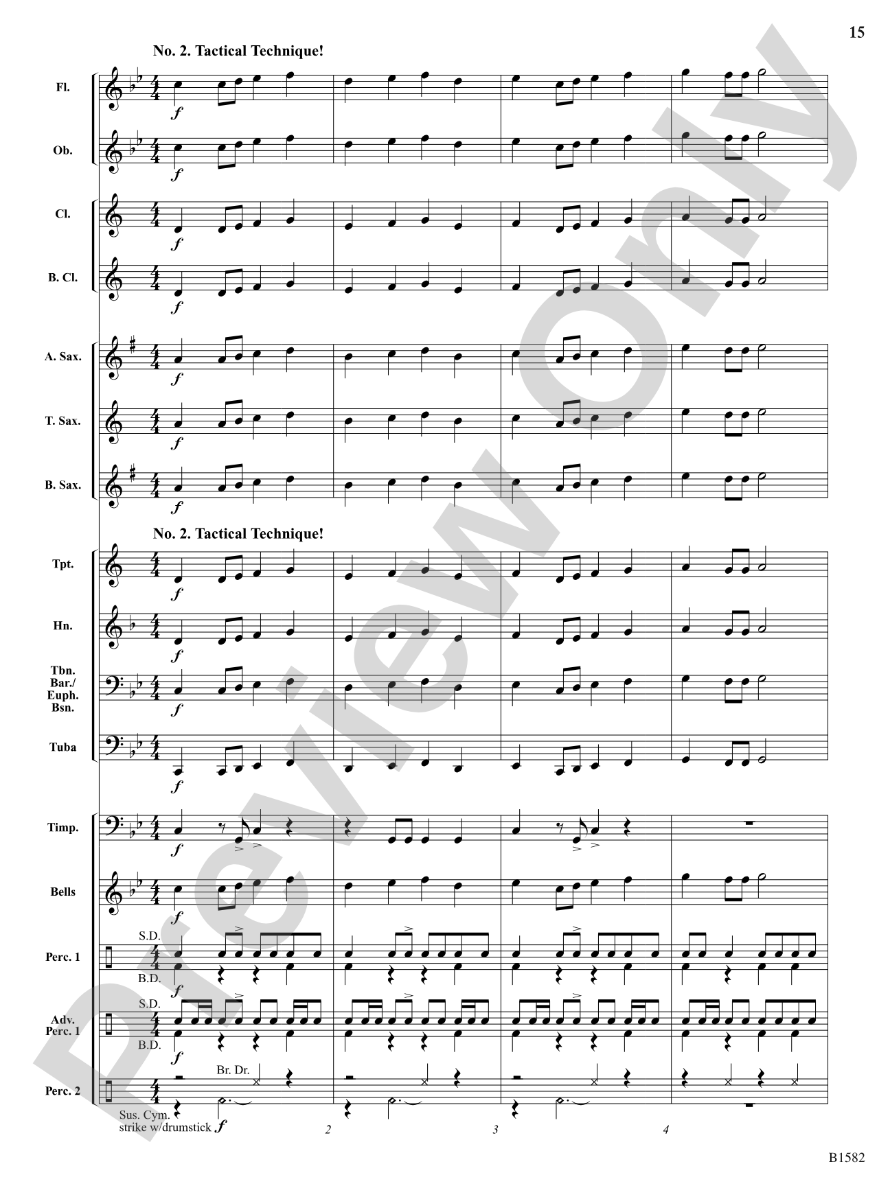 Battle Command: Concert Band Conductor Score & Parts