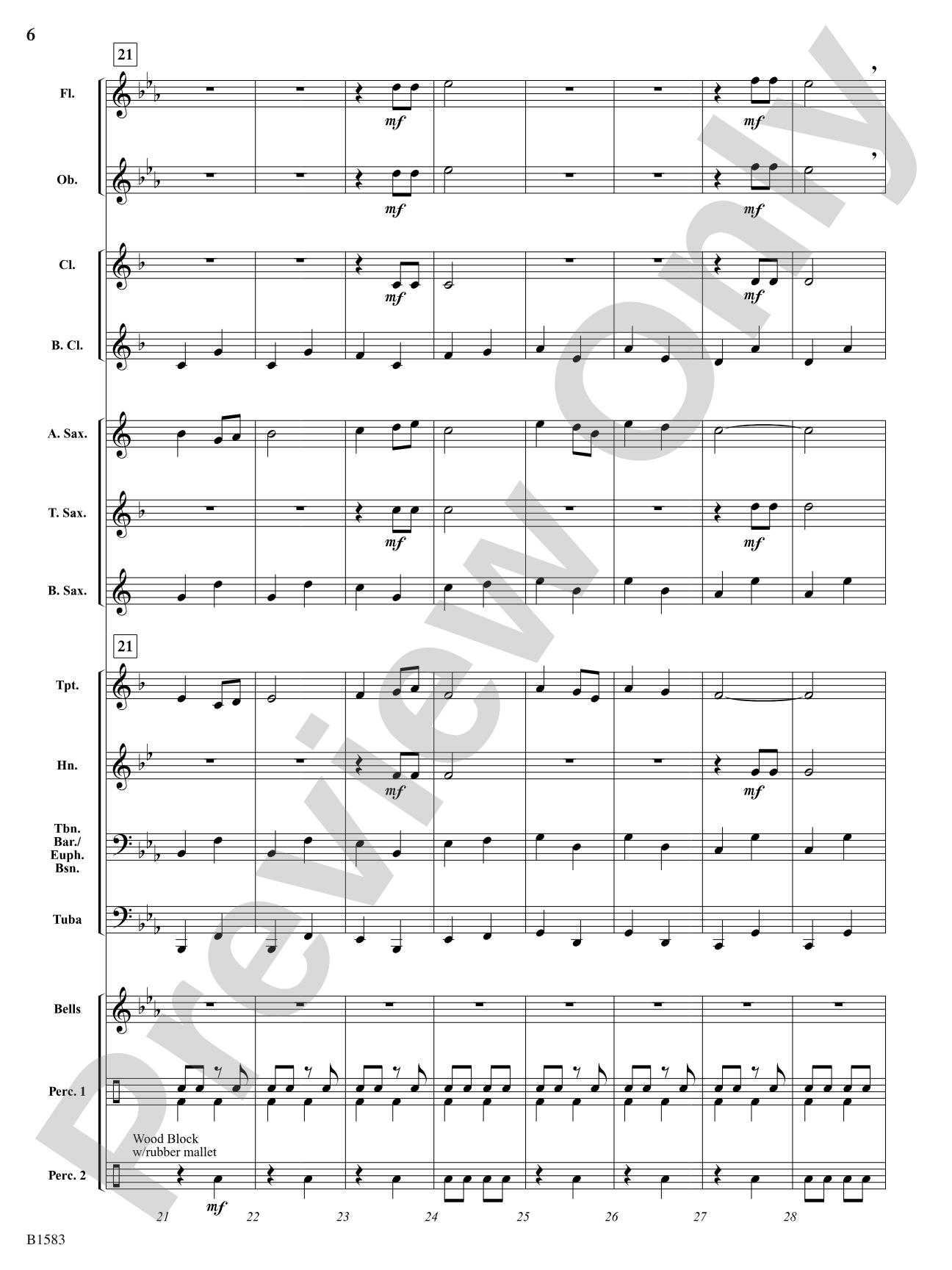 Klezmer Clarinets: Concert Band Conductor Score & Parts