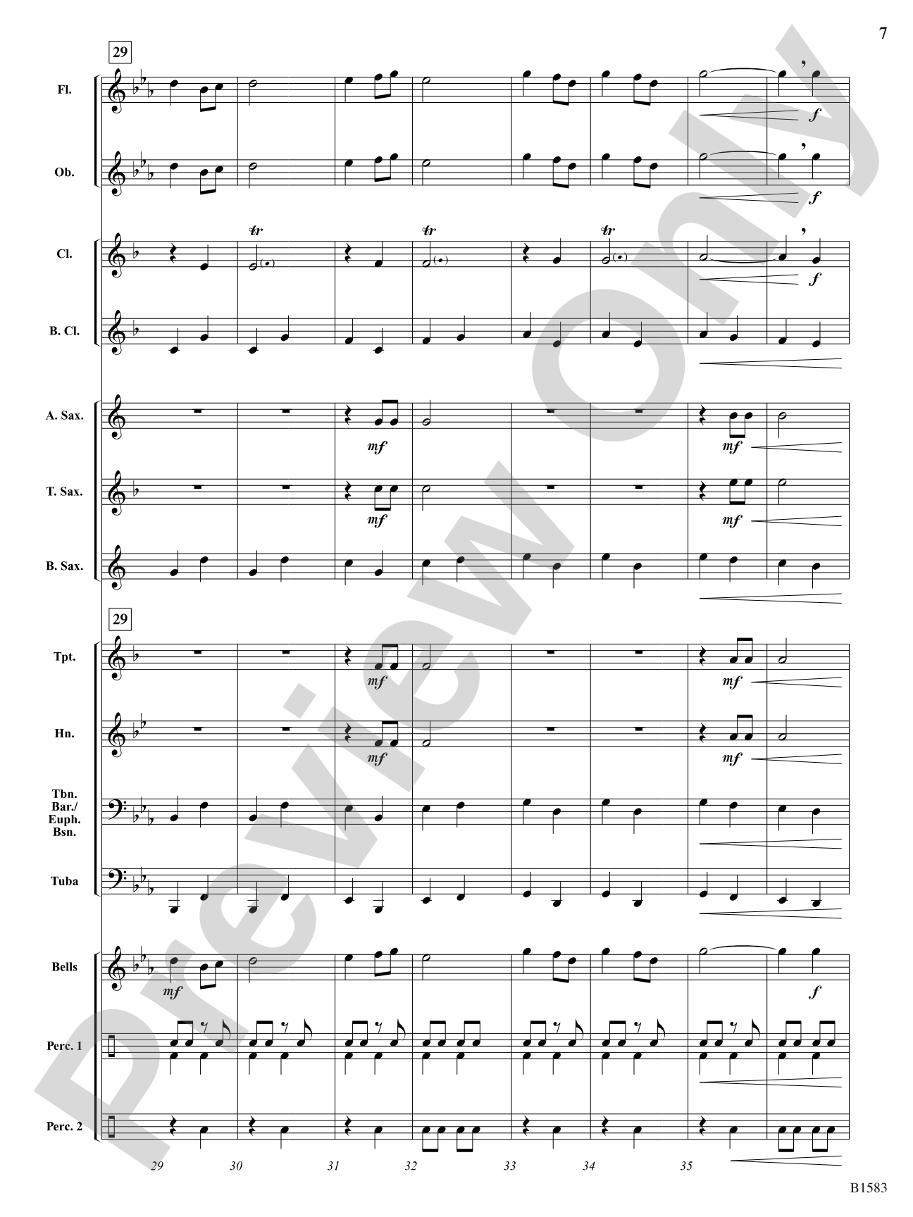 Klezmer Clarinets: Concert Band Conductor Score & Parts
