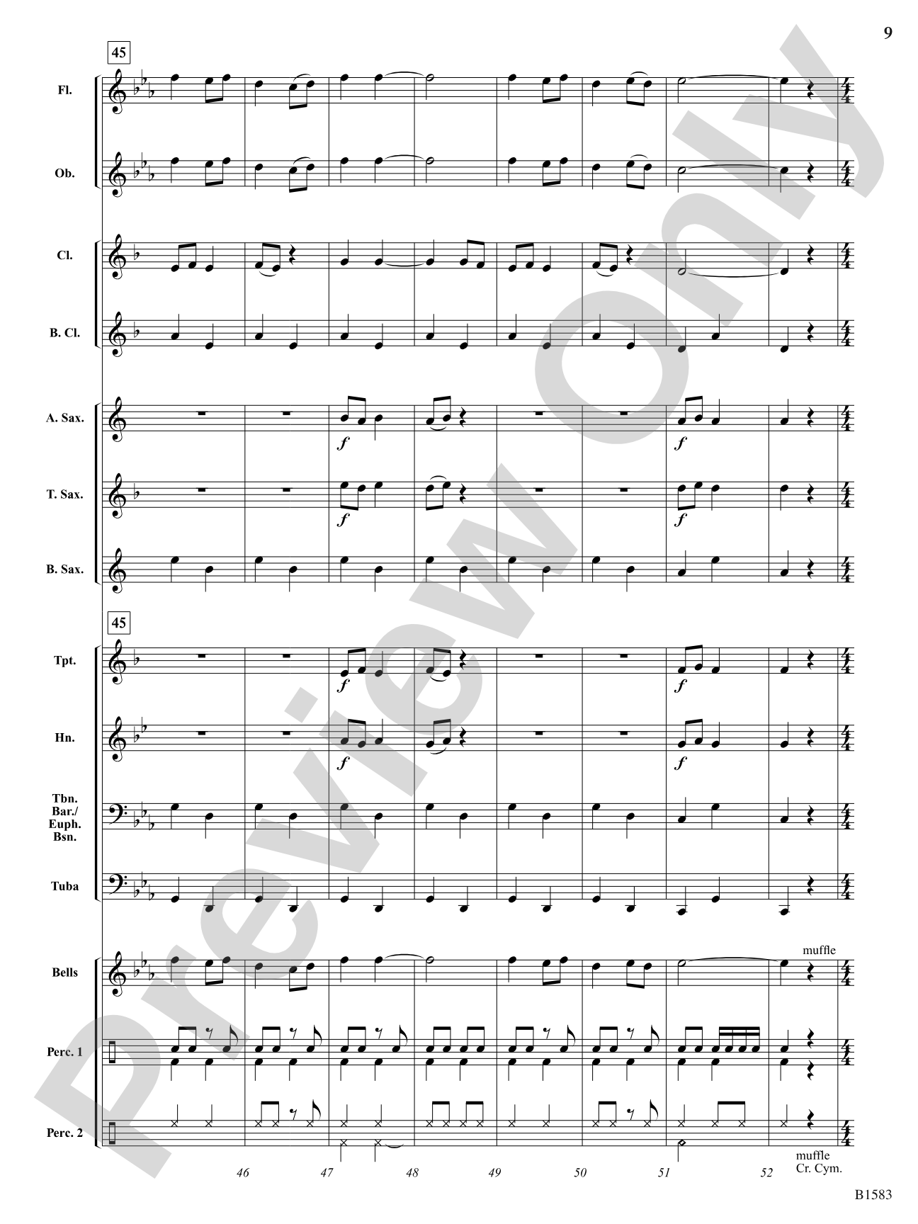 Klezmer Clarinets: Concert Band Conductor Score & Parts
