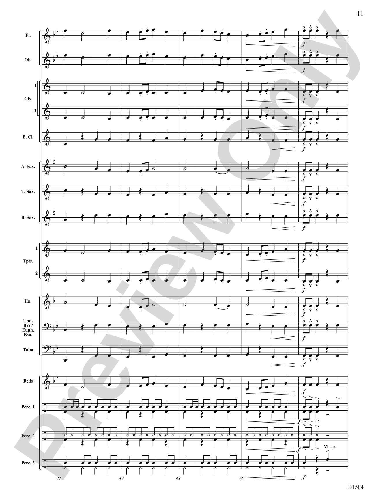Cubano Bueno: Concert Band Conductor Score & Parts