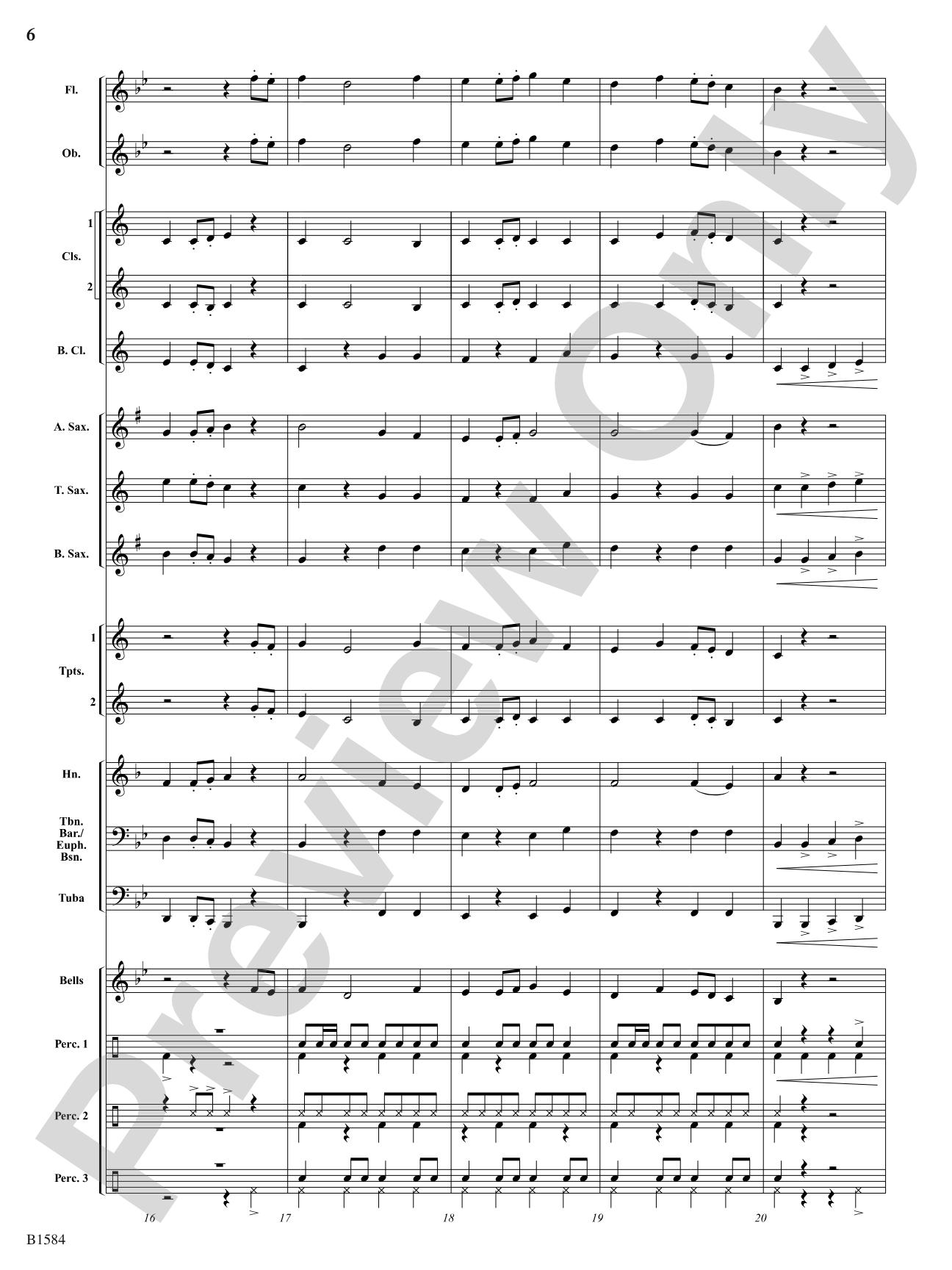 Cubano Bueno: Concert Band Conductor Score & Parts