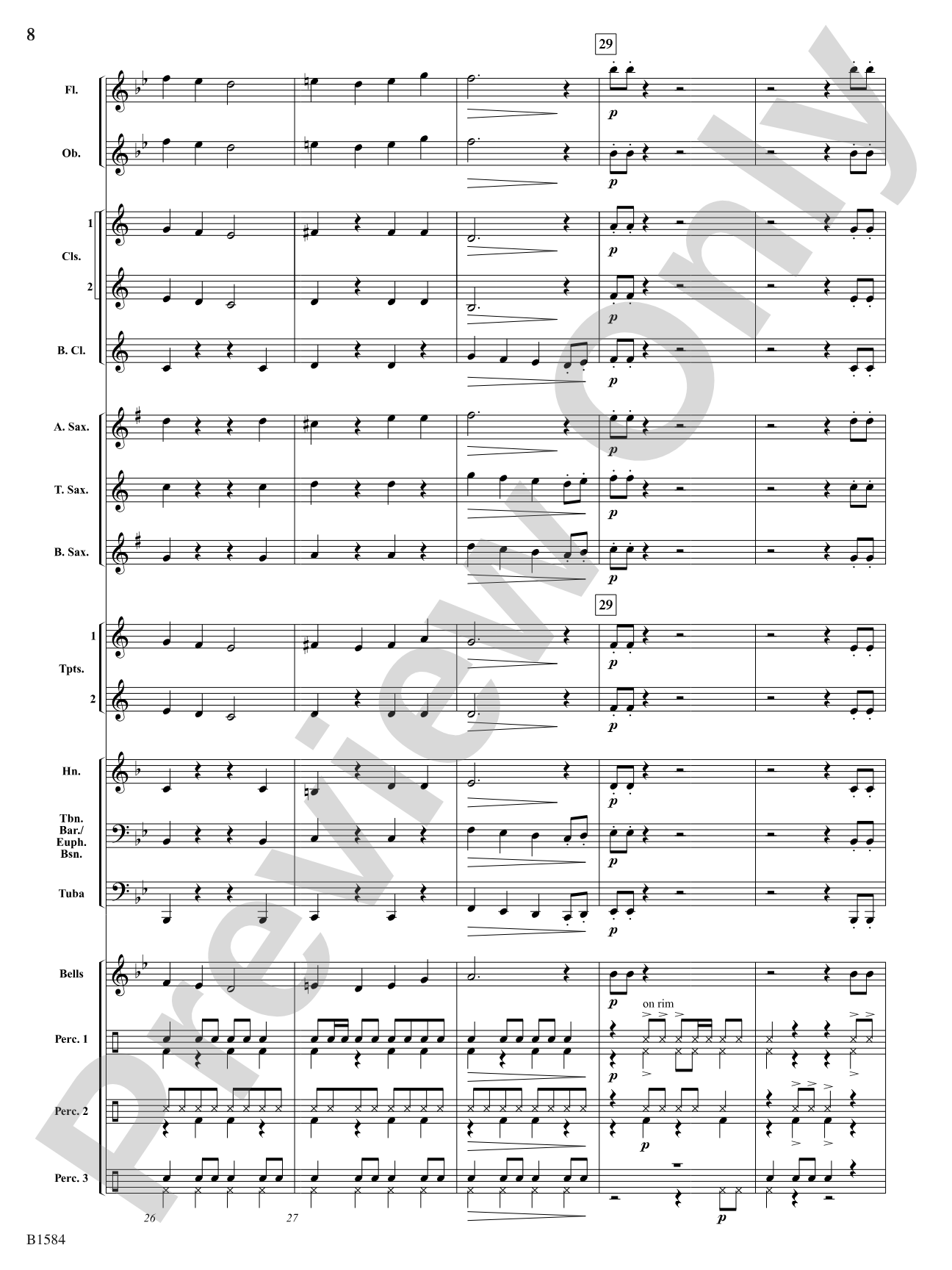 Cubano Bueno: Concert Band Conductor Score & Parts