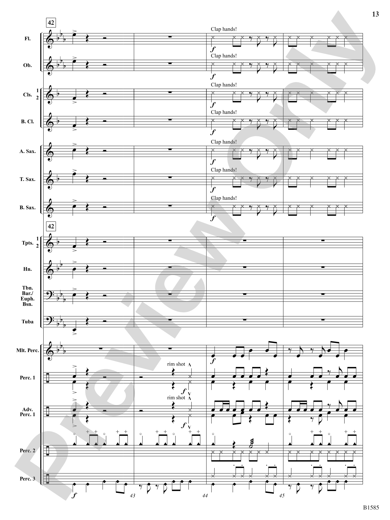 Jingle Bells! Samba Bells!: Concert Band Conductor Score & Parts