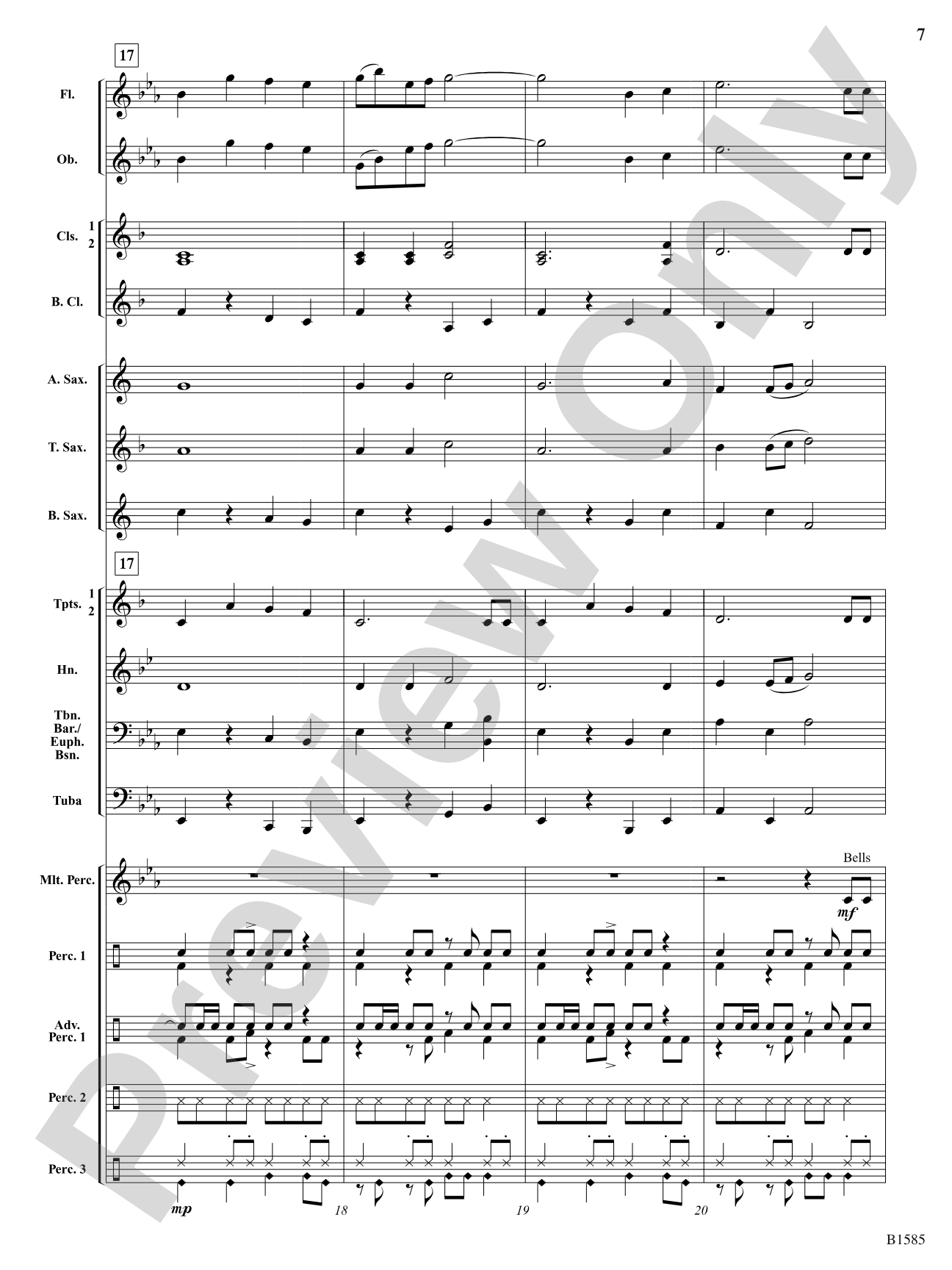 Jingle Bells! Samba Bells!: Concert Band Conductor Score & Parts