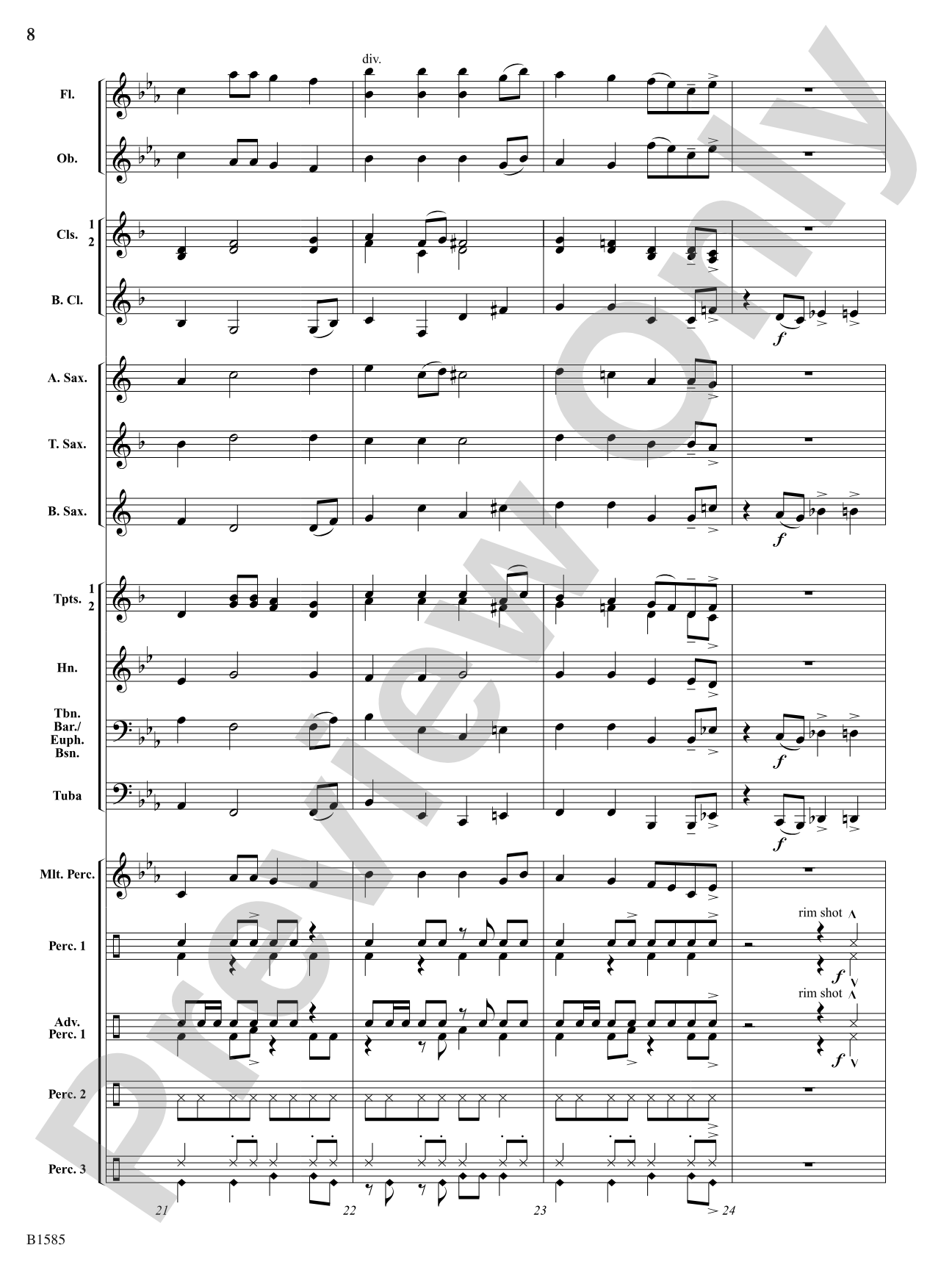 Jingle Bells! Samba Bells!: Concert Band Conductor Score & Parts