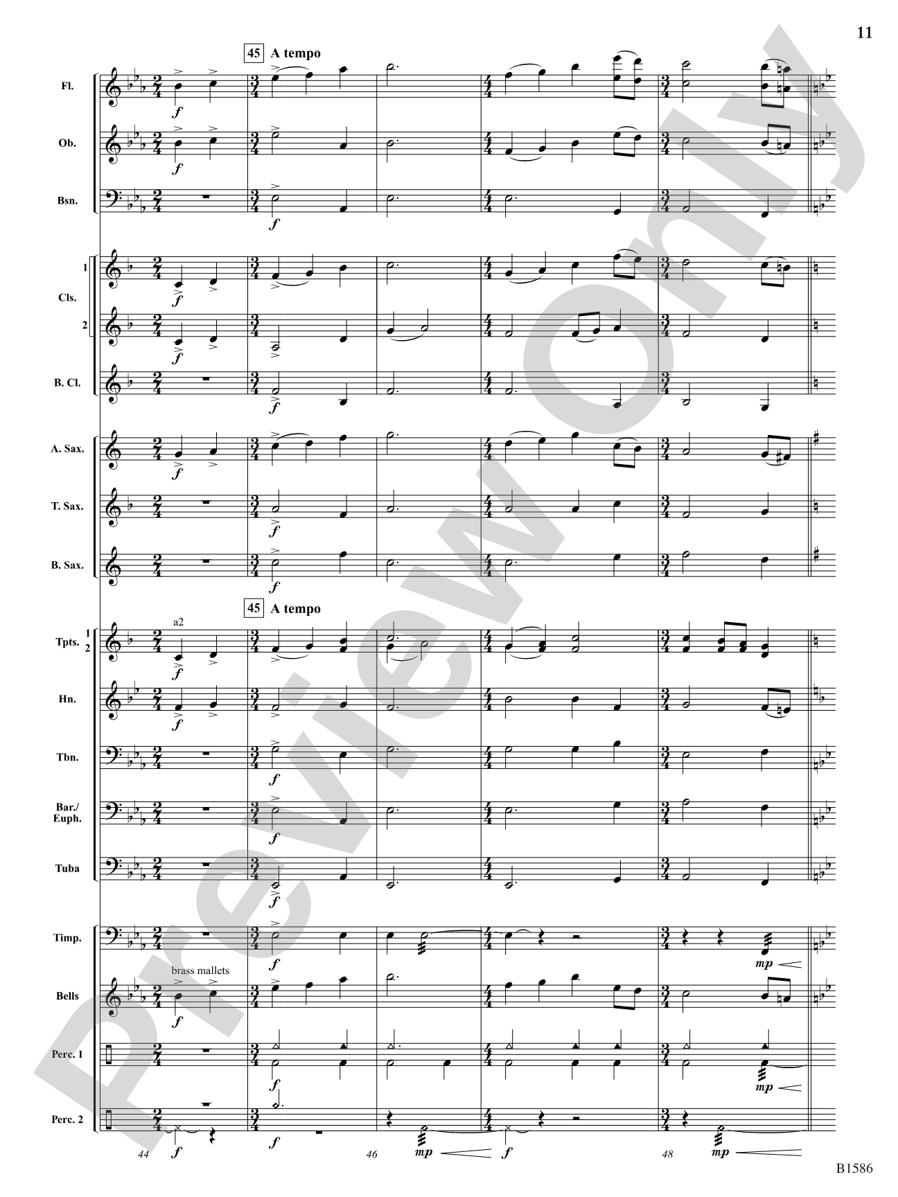Forever...: Concert Band Conductor Score & Parts