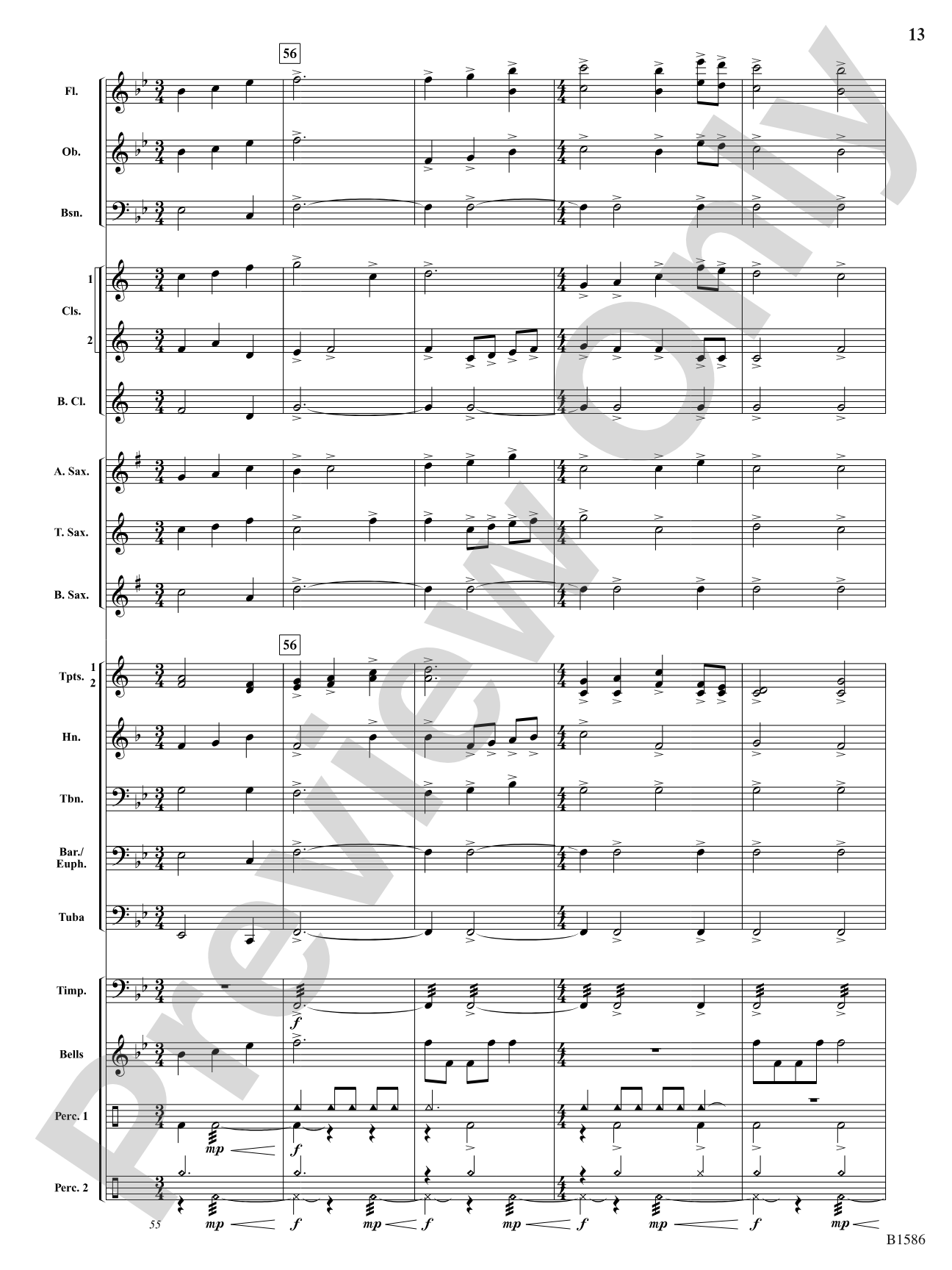 Forever...: Concert Band Conductor Score & Parts