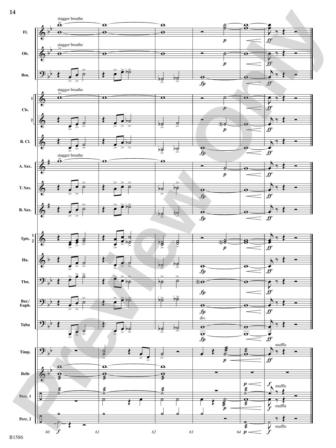 Forever...: Concert Band Conductor Score & Parts