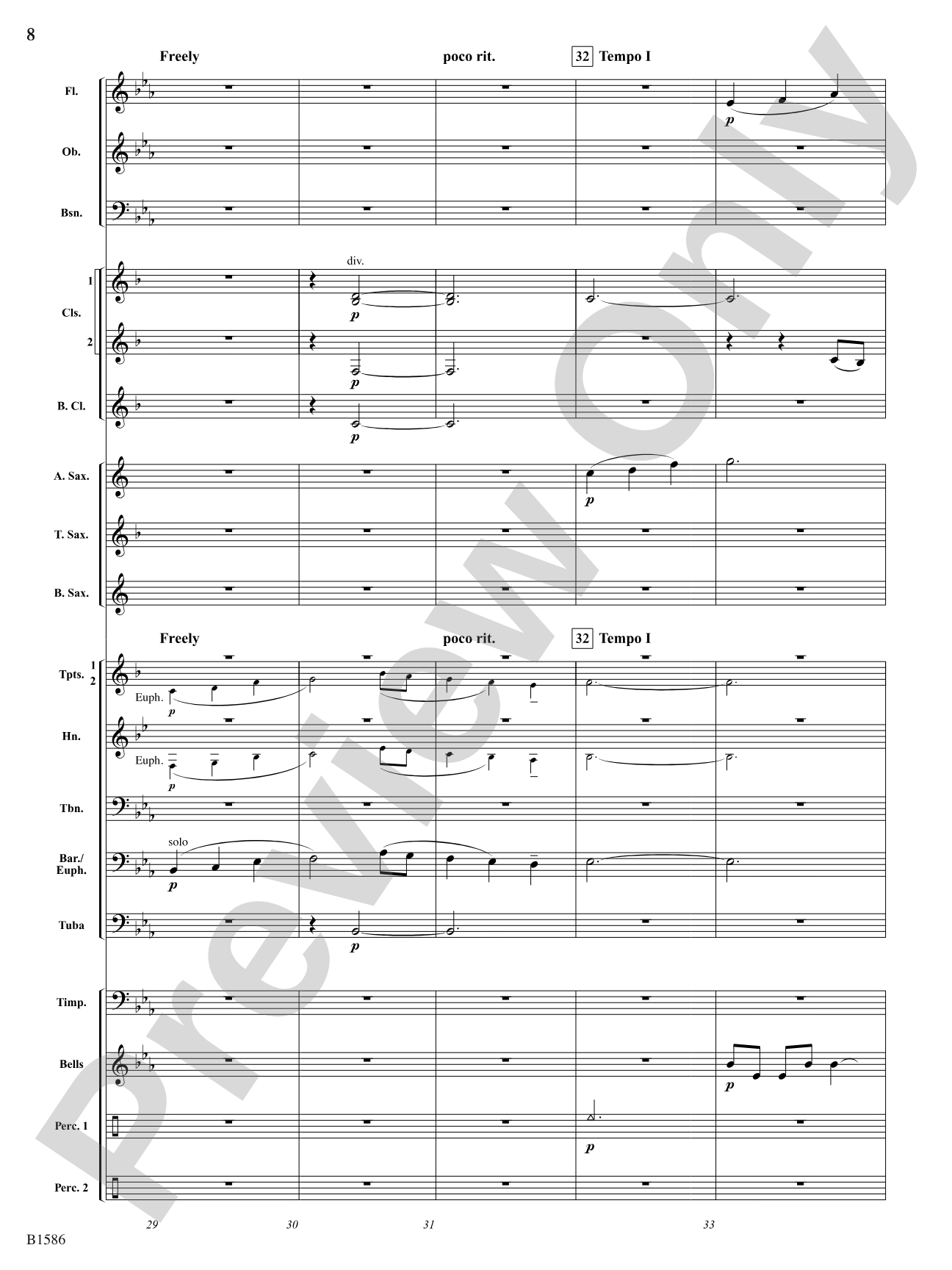 Forever...: Concert Band Conductor Score & Parts