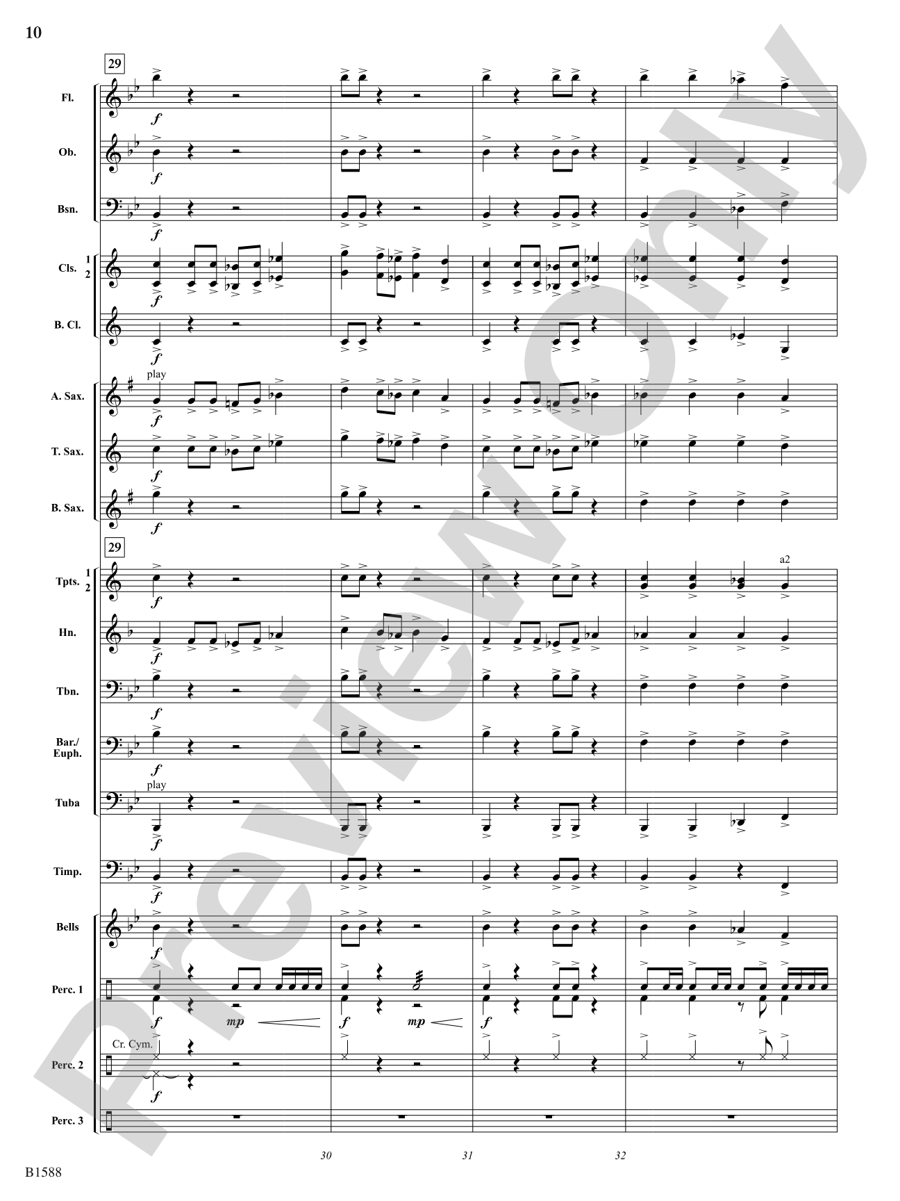 Shockwave: Concert Band Conductor Score & Parts
