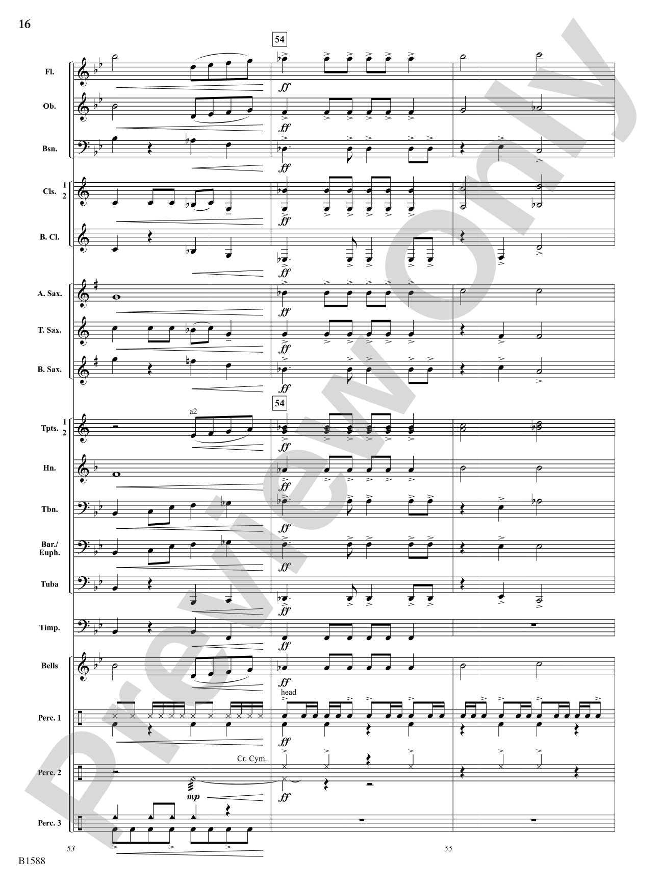 Shockwave: Concert Band Conductor Score & Parts