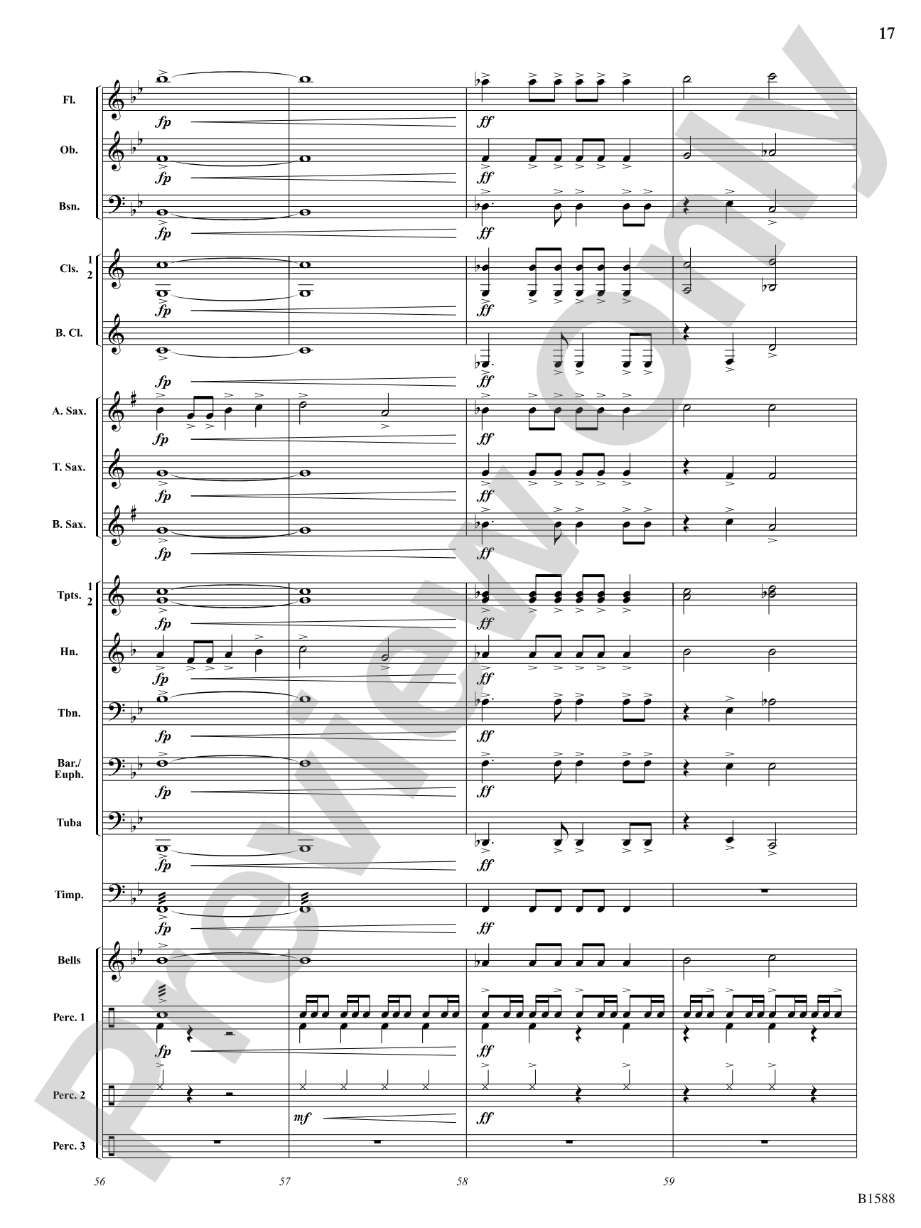 Shockwave: Concert Band Conductor Score & Parts