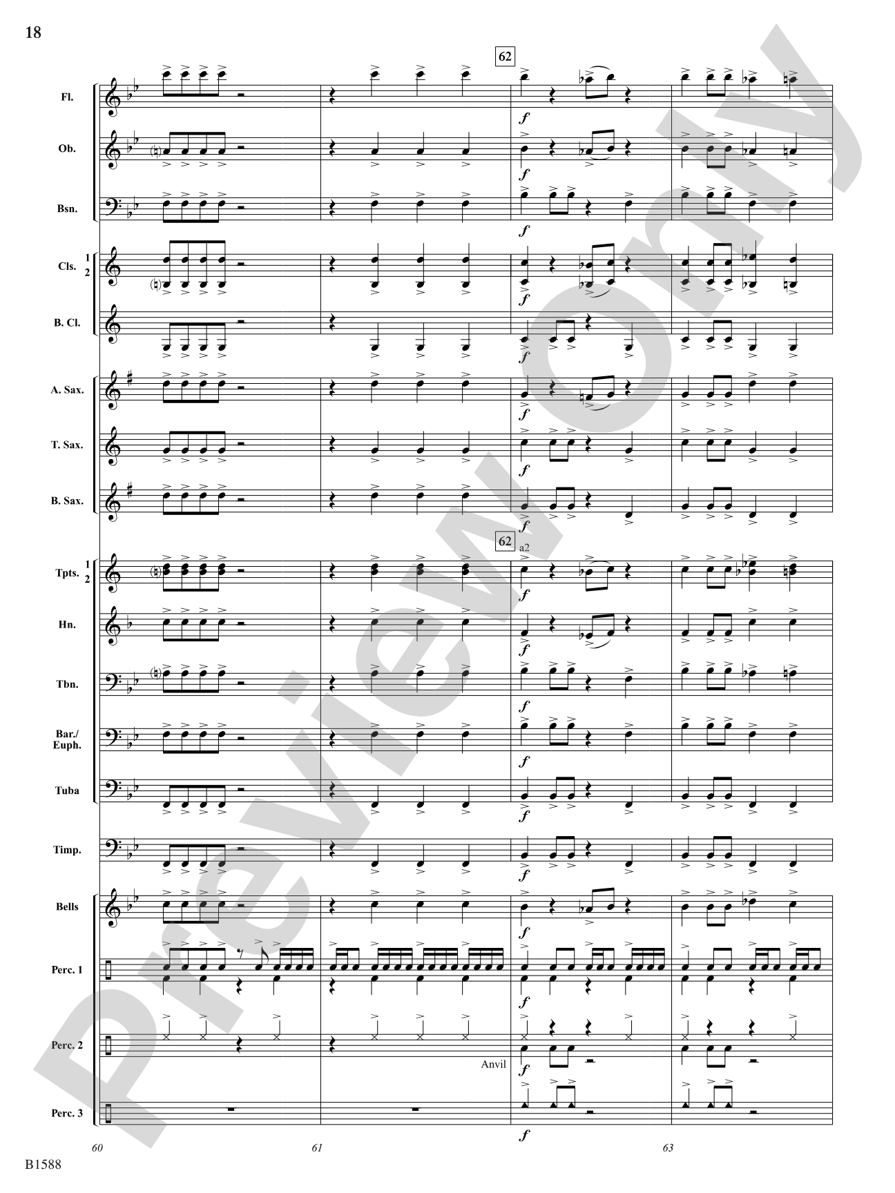 Shockwave: Concert Band Conductor Score & Parts
