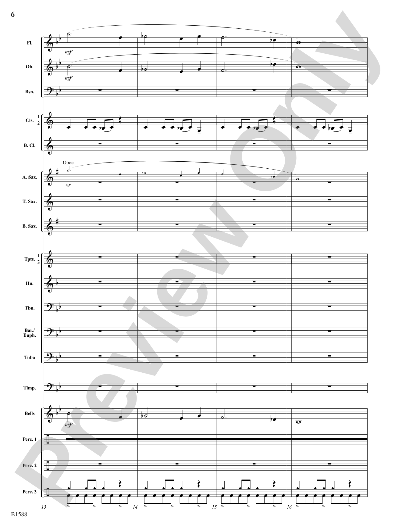 Shockwave: Concert Band Conductor Score & Parts