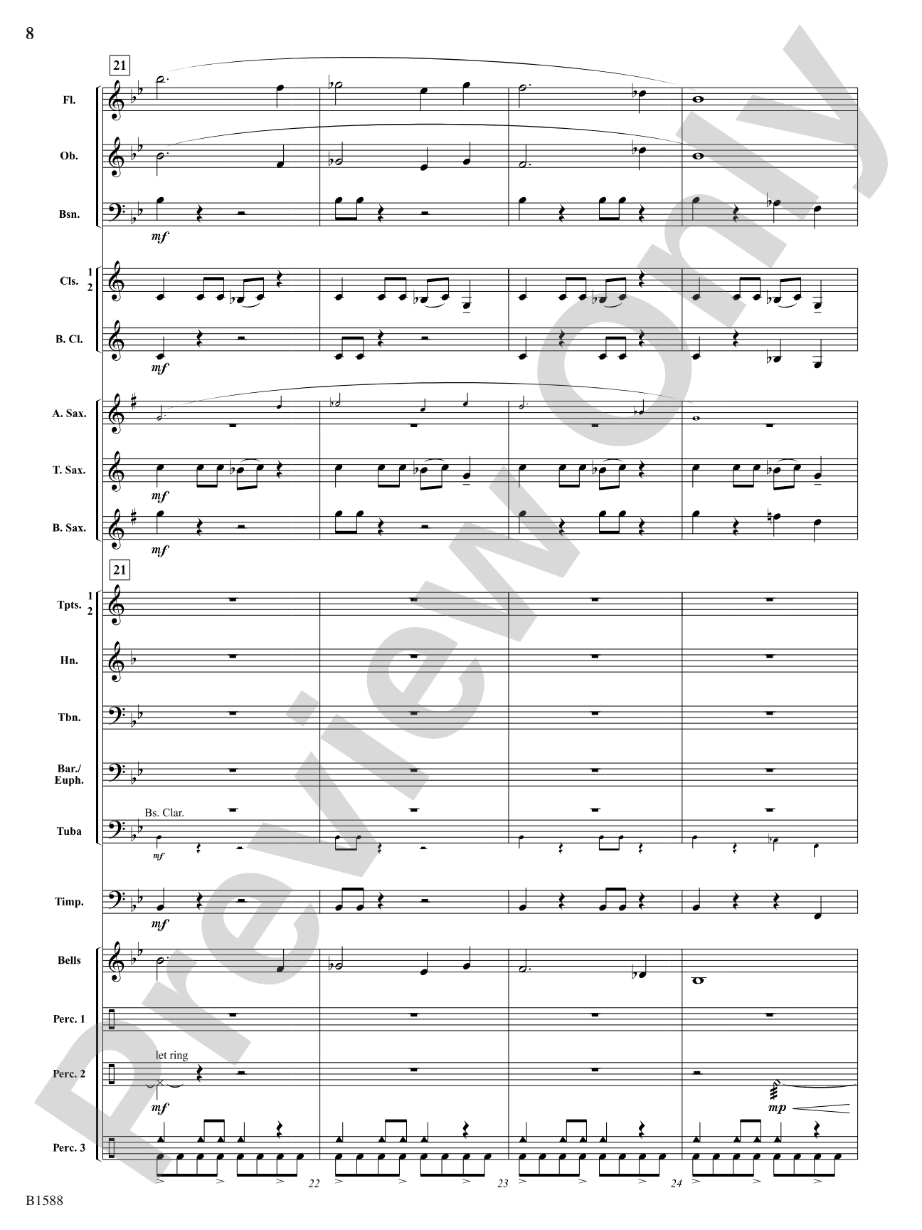 Shockwave: Concert Band Conductor Score & Parts