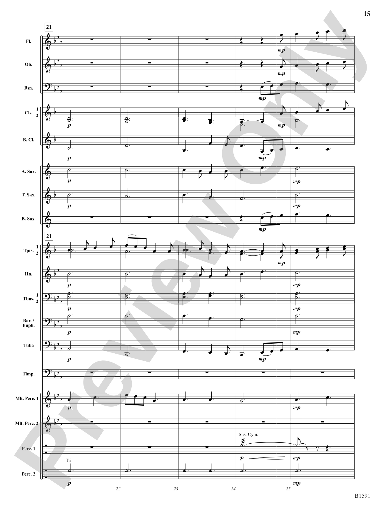 Little Suite for Band: Concert Band Conductor Score & Parts