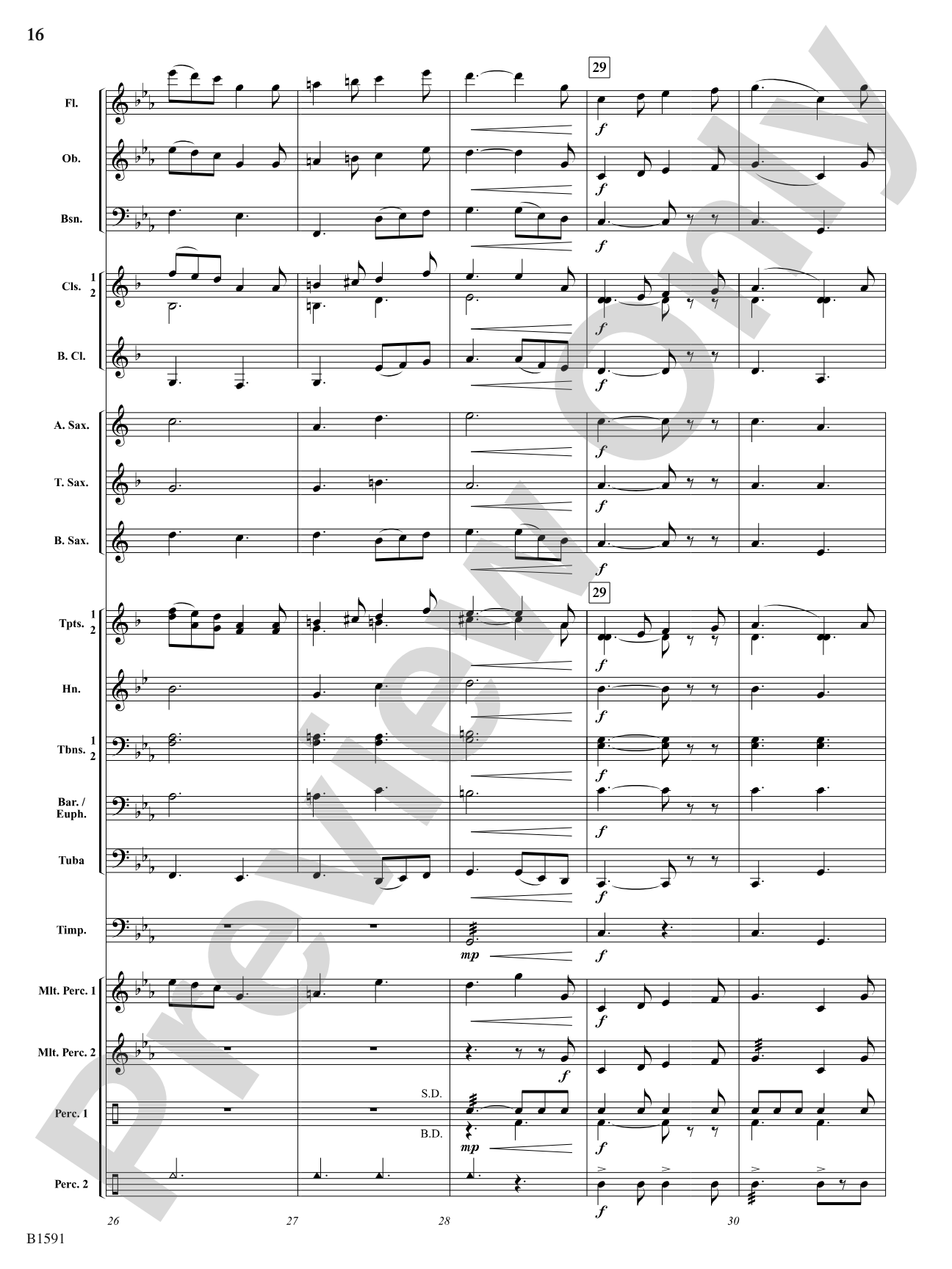 Little Suite for Band: Concert Band Conductor Score & Parts