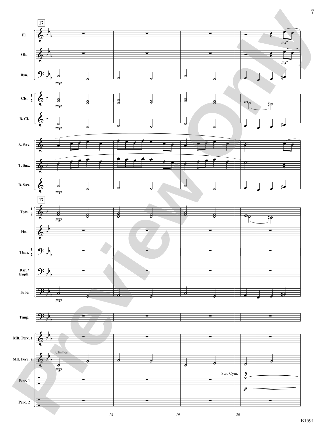 Little Suite for Band: Concert Band Conductor Score & Parts
