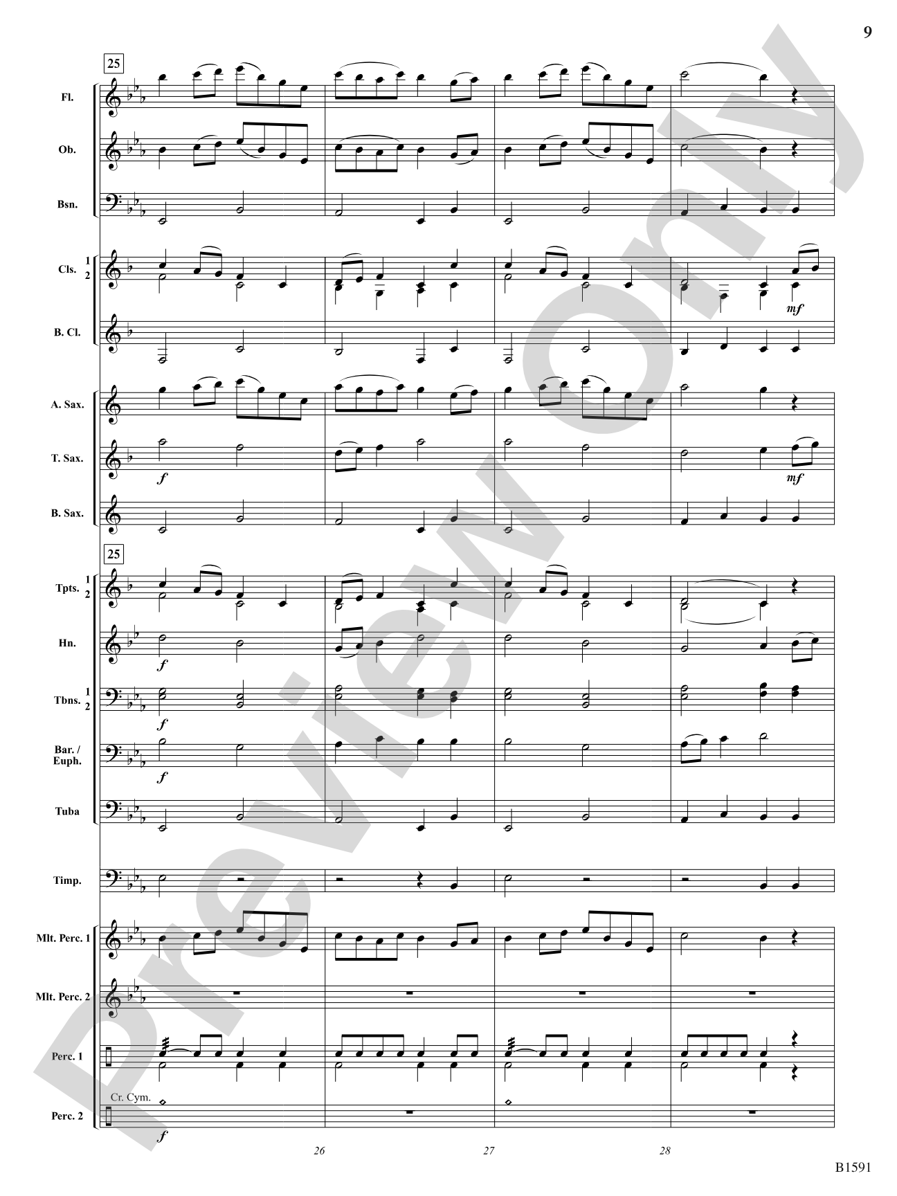 Little Suite for Band: Concert Band Conductor Score & Parts