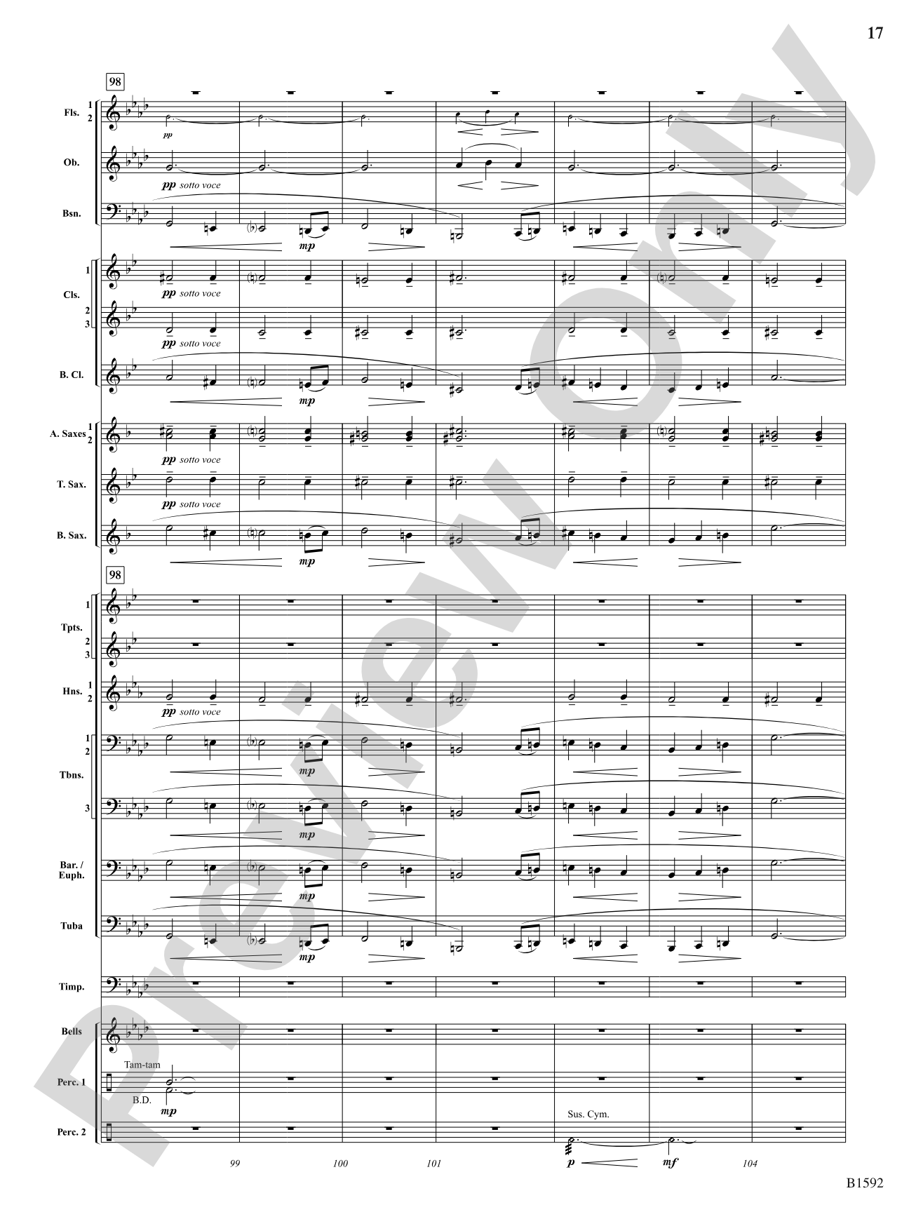 Dance of the Trolls: Concert Band Conductor Score & Parts