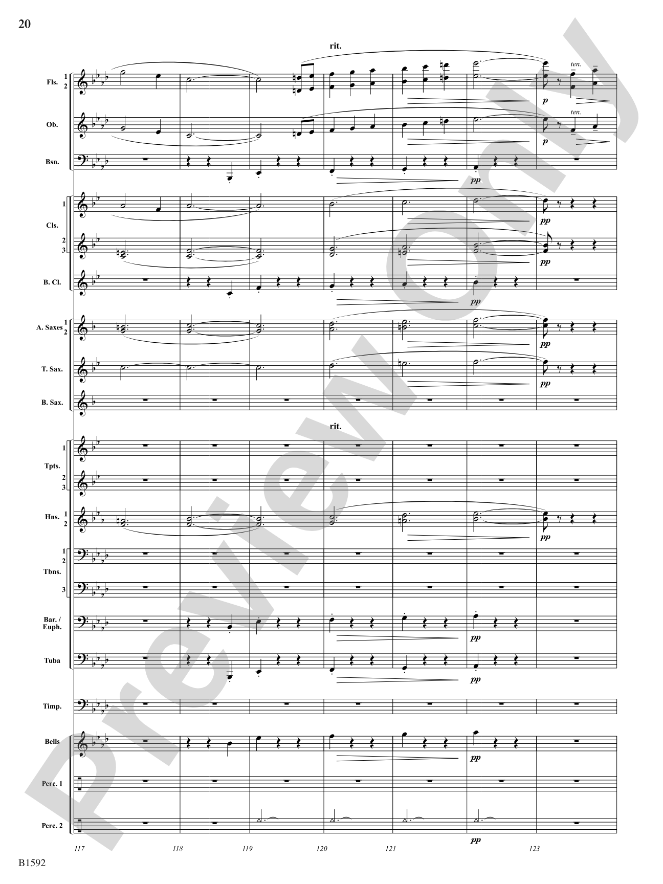Dance of the Trolls: Concert Band Conductor Score & Parts