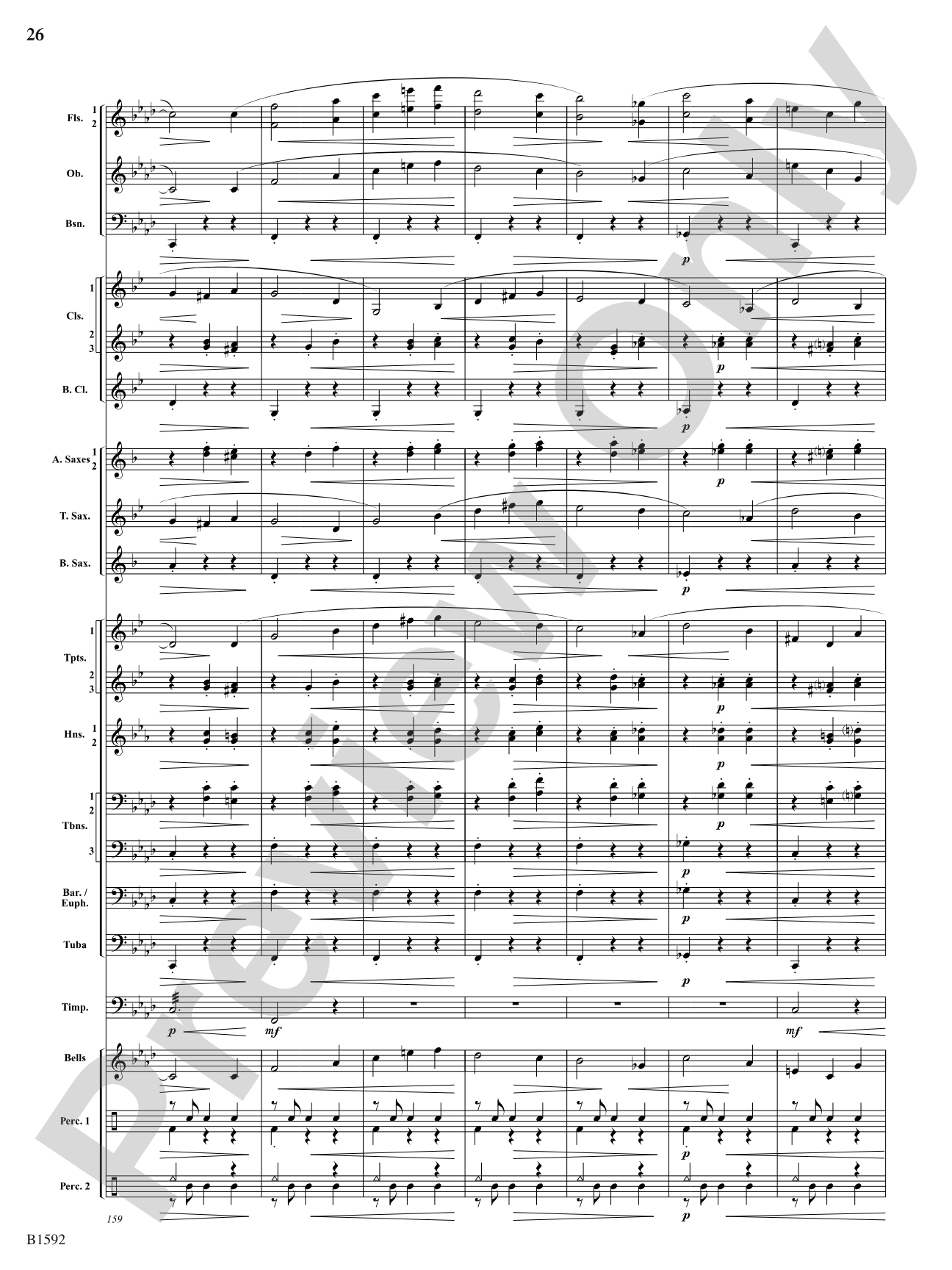 Dance of the Trolls: Concert Band Conductor Score & Parts
