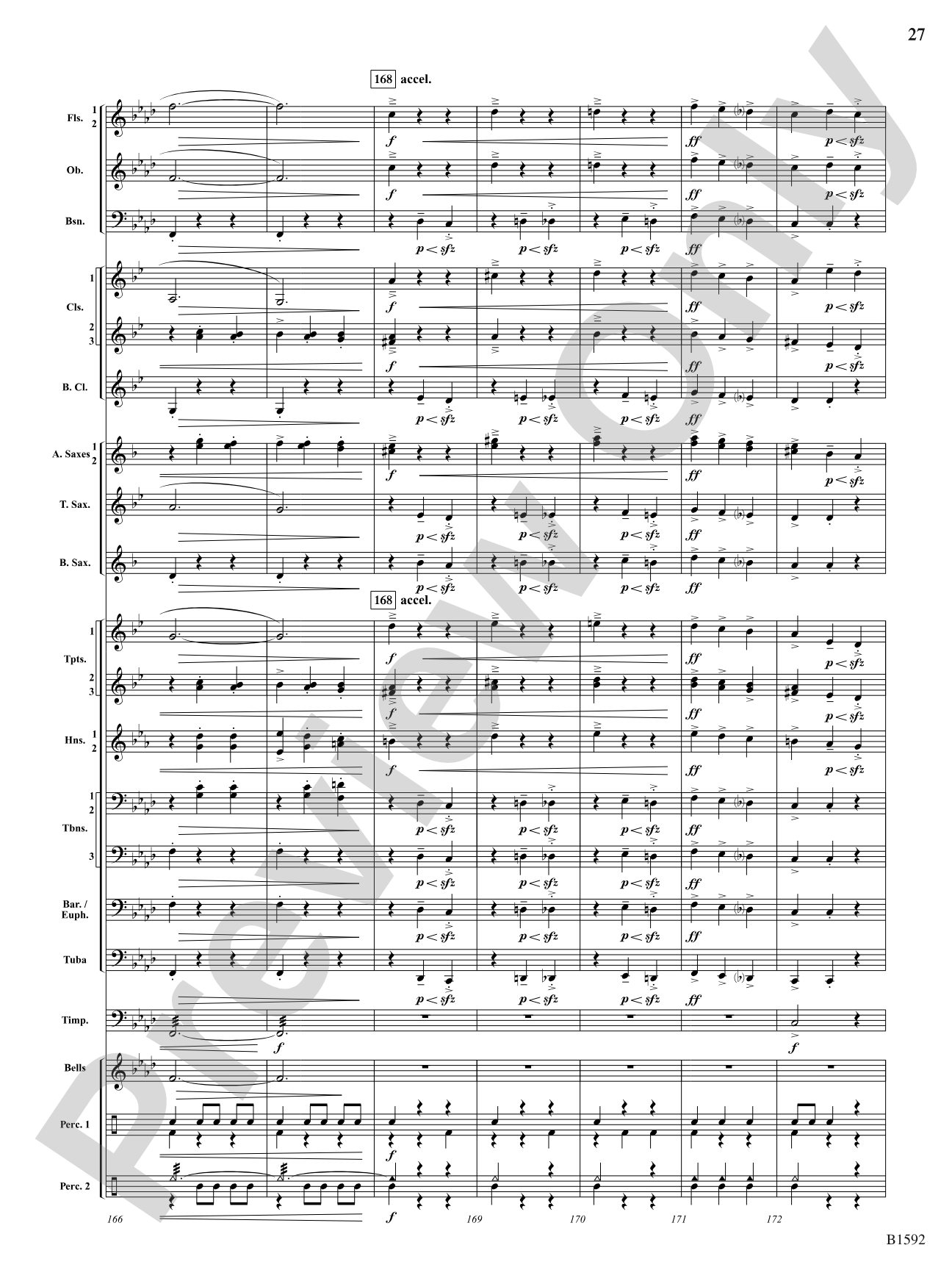 Dance of the Trolls: Concert Band Conductor Score & Parts