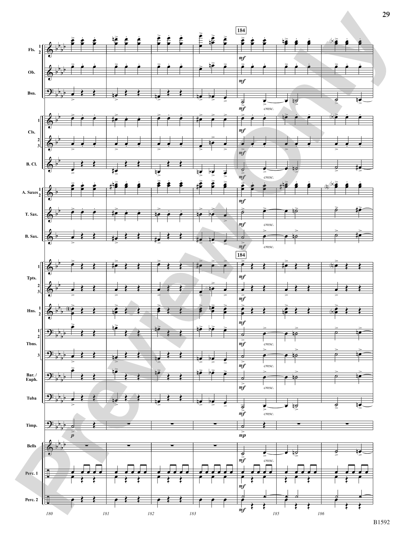 Dance of the Trolls: Concert Band Conductor Score & Parts