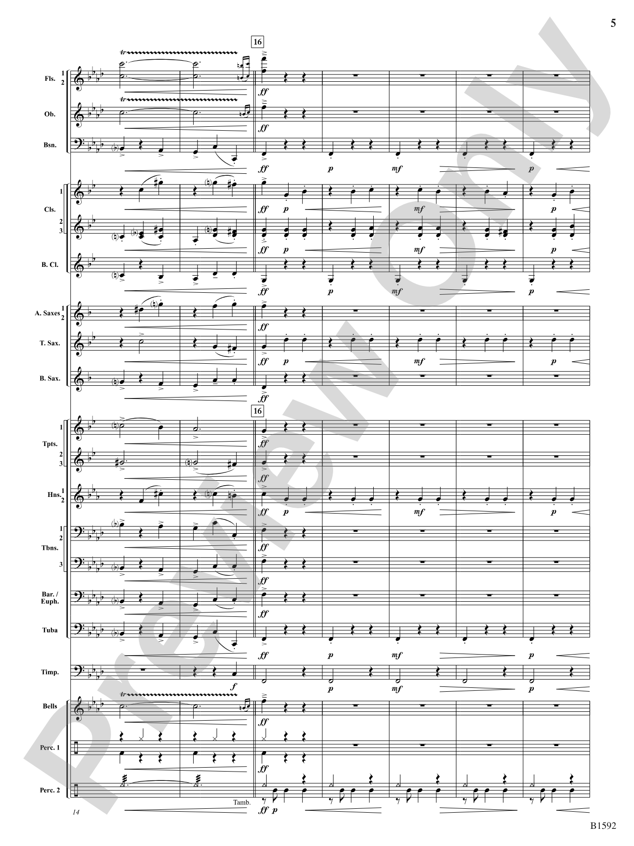 Dance of the Trolls: Concert Band Conductor Score & Parts
