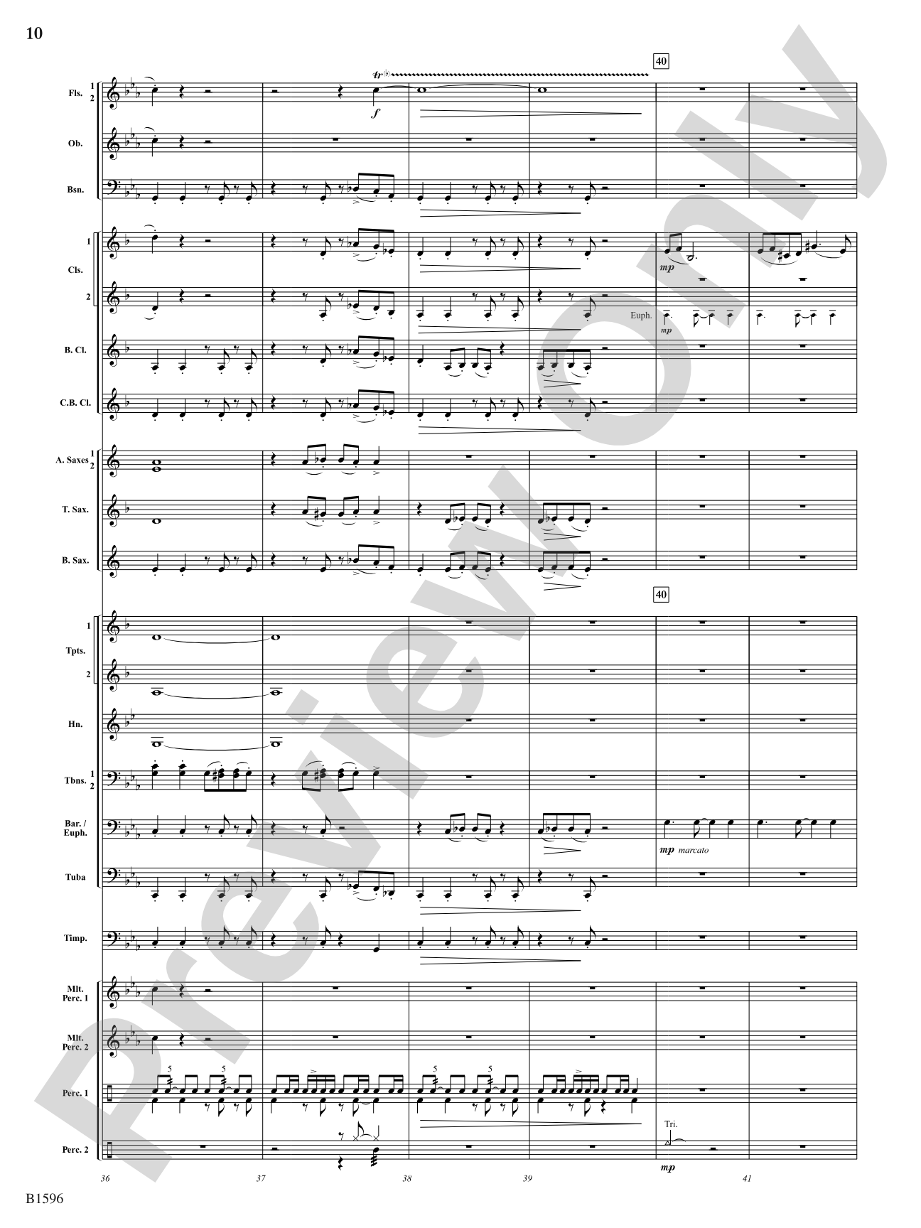 Marche Diabolique: Concert Band Conductor Score & Parts
