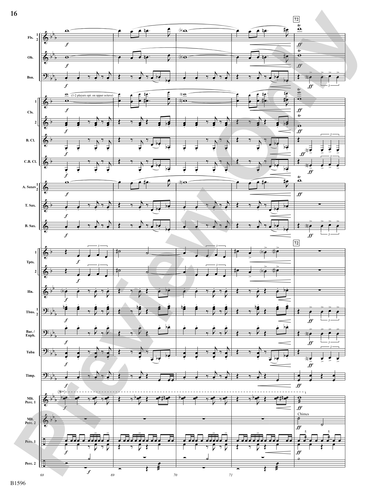 Marche Diabolique: Concert Band Conductor Score & Parts