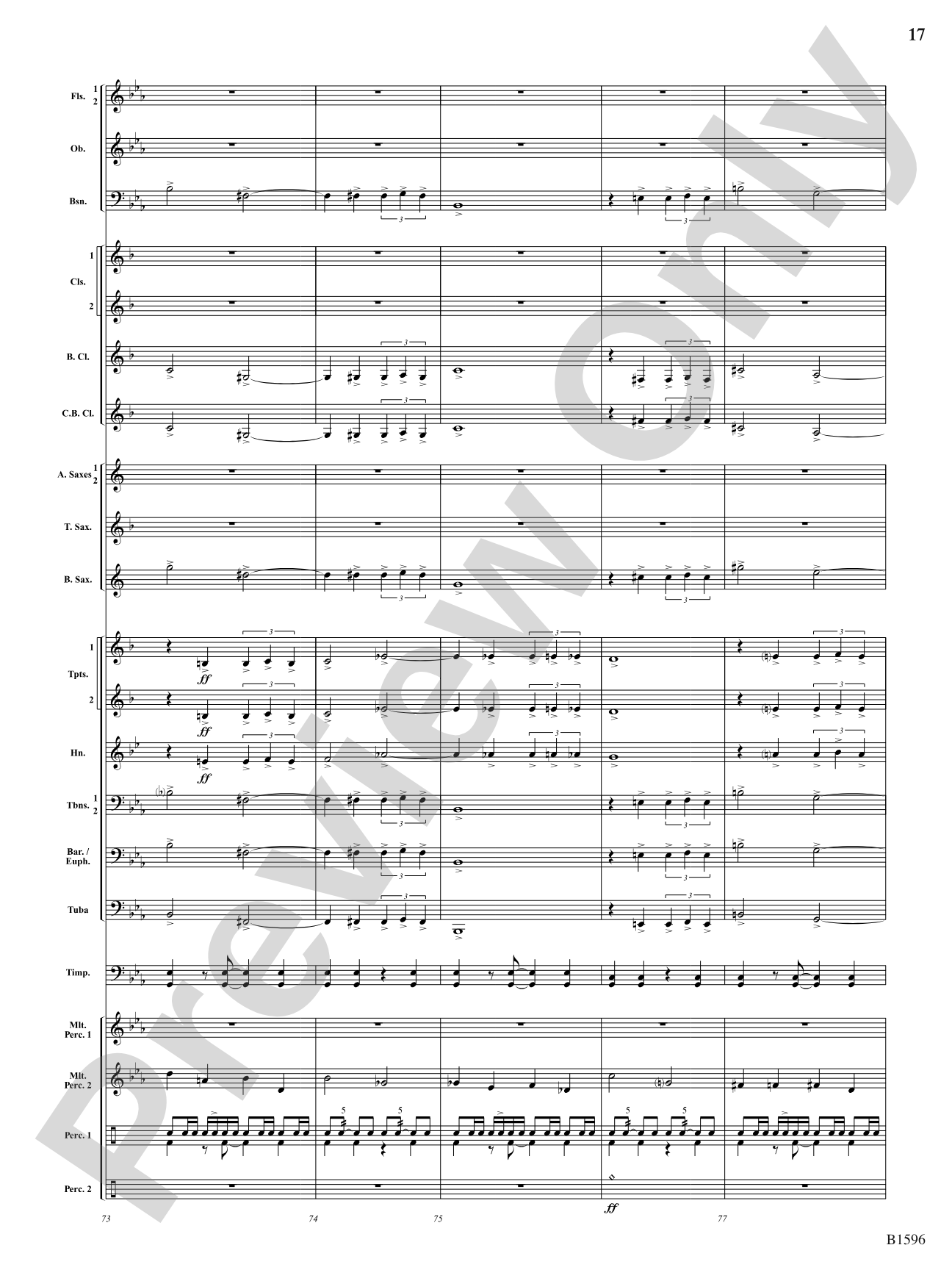 Marche Diabolique: Concert Band Conductor Score & Parts