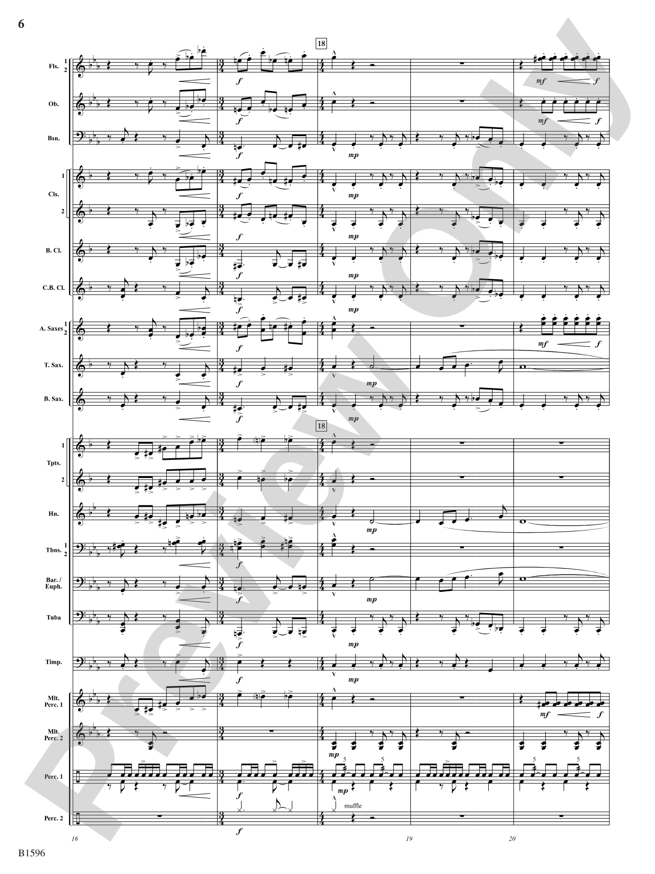 Marche Diabolique: Concert Band Conductor Score & Parts