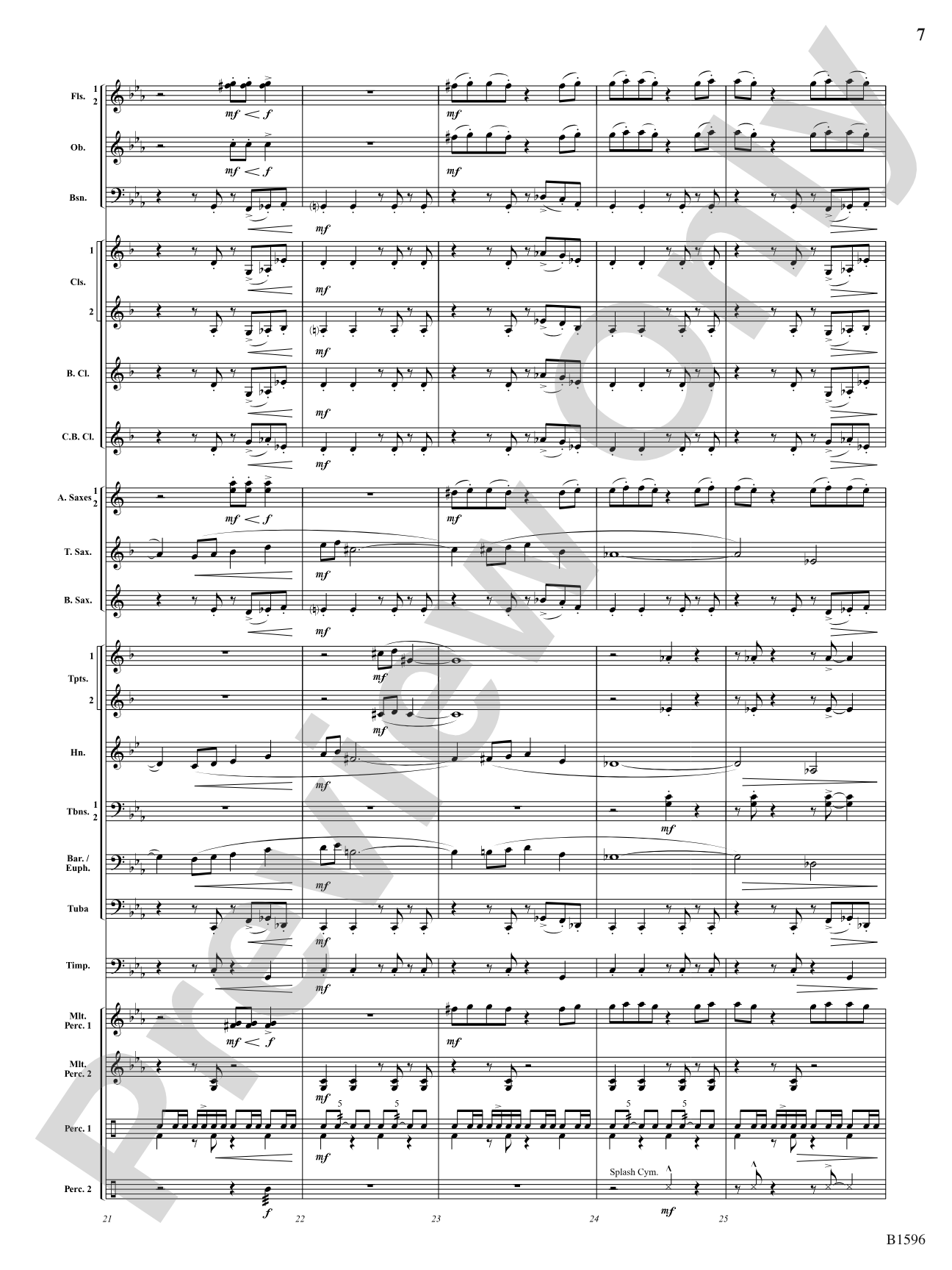 Marche Diabolique: Concert Band Conductor Score & Parts