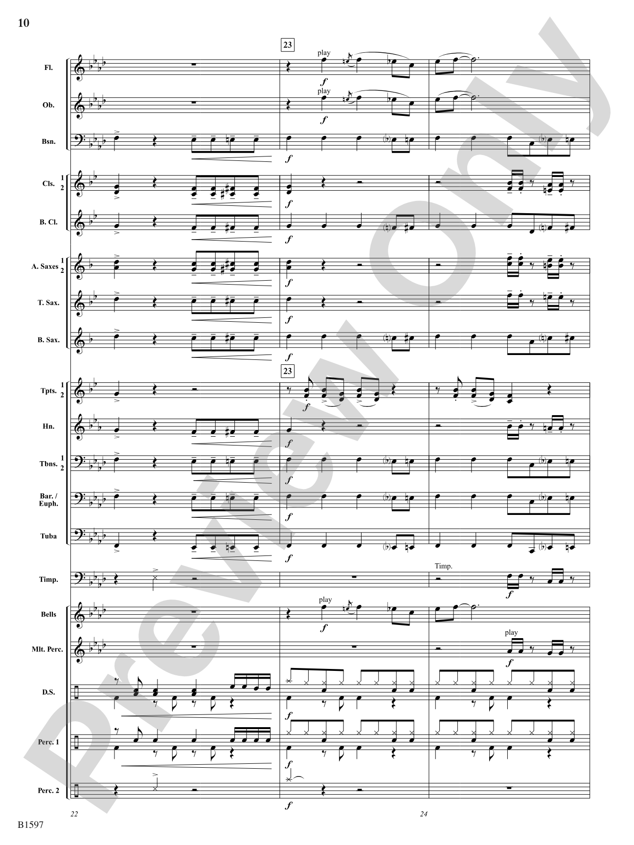 Color Jam: Concert Band Conductor Score & Parts