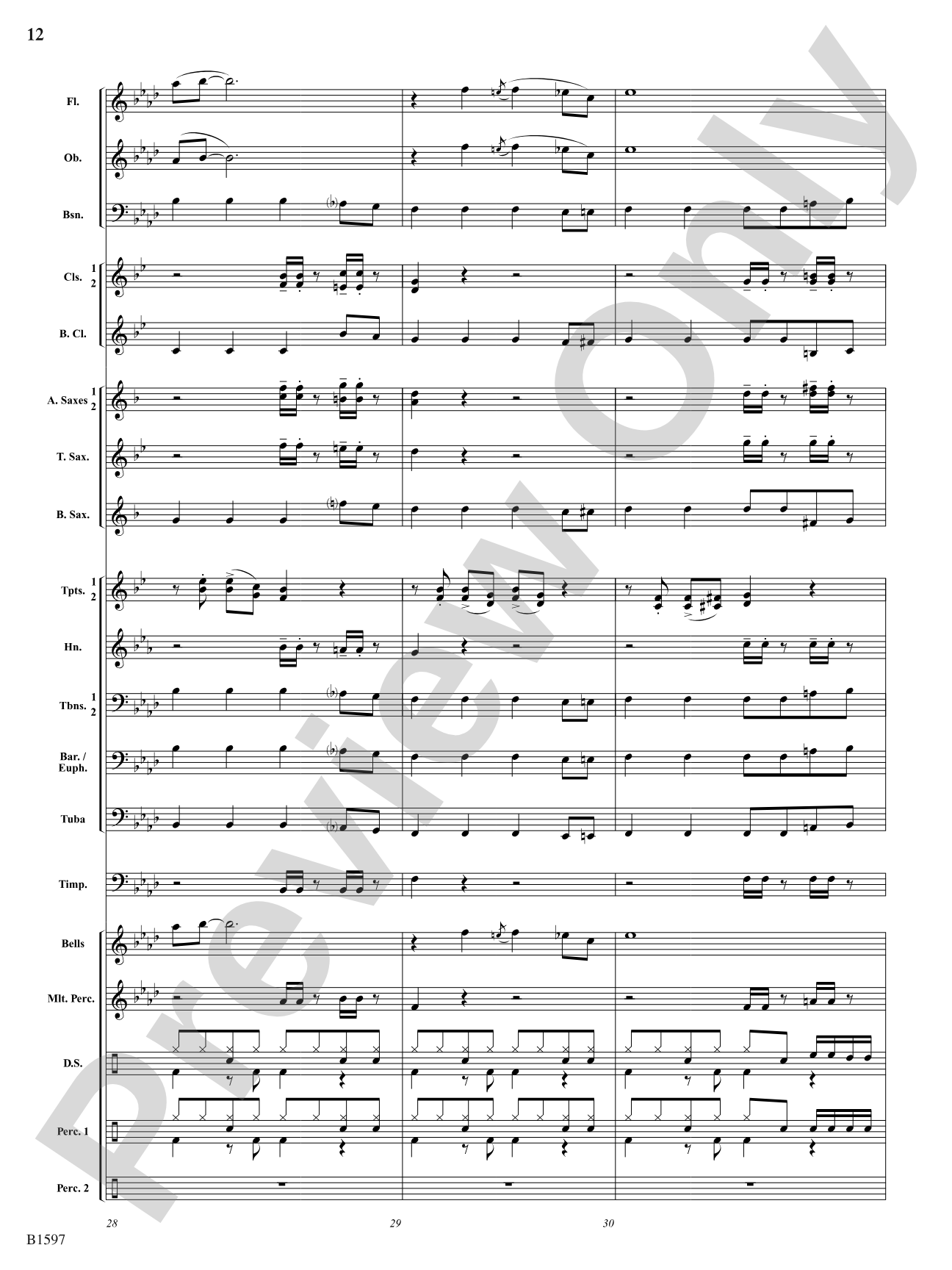 Color Jam: Concert Band Conductor Score & Parts