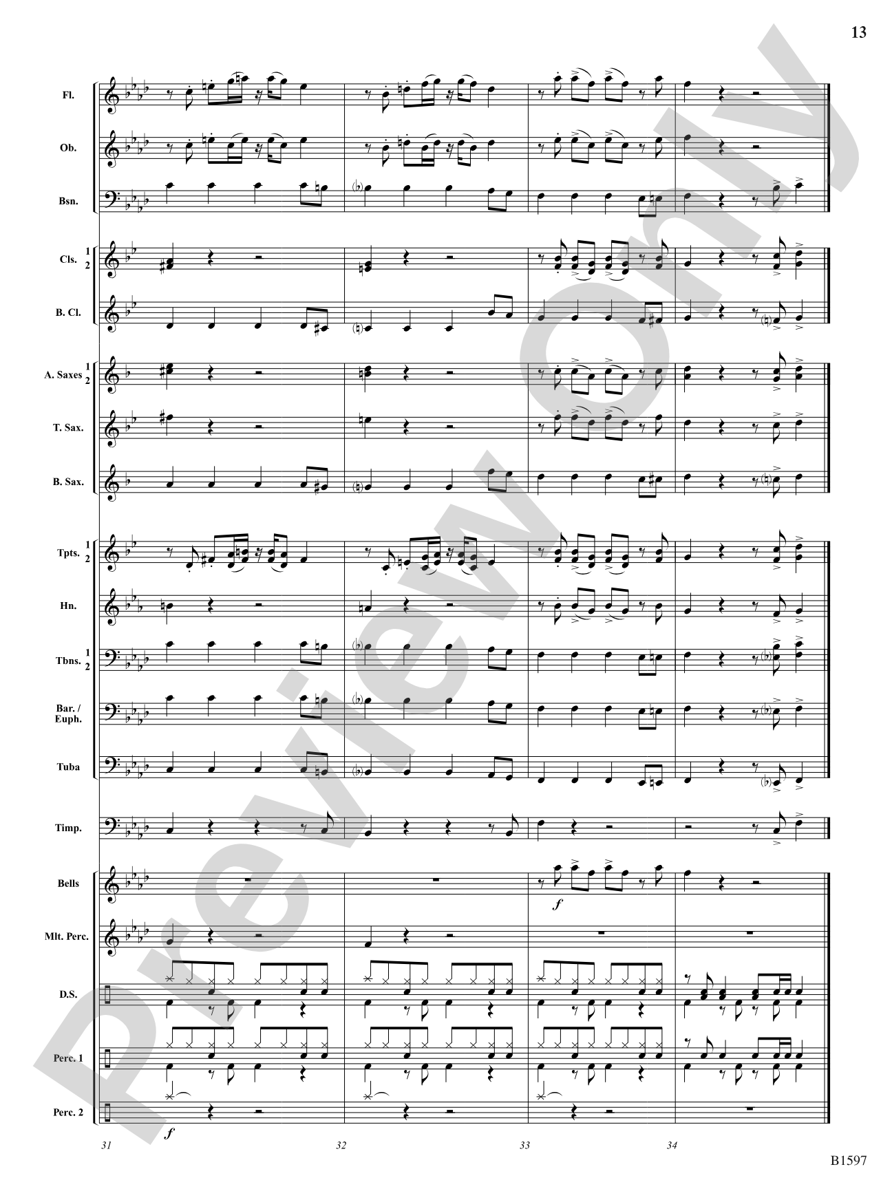 Color Jam: Concert Band Conductor Score & Parts