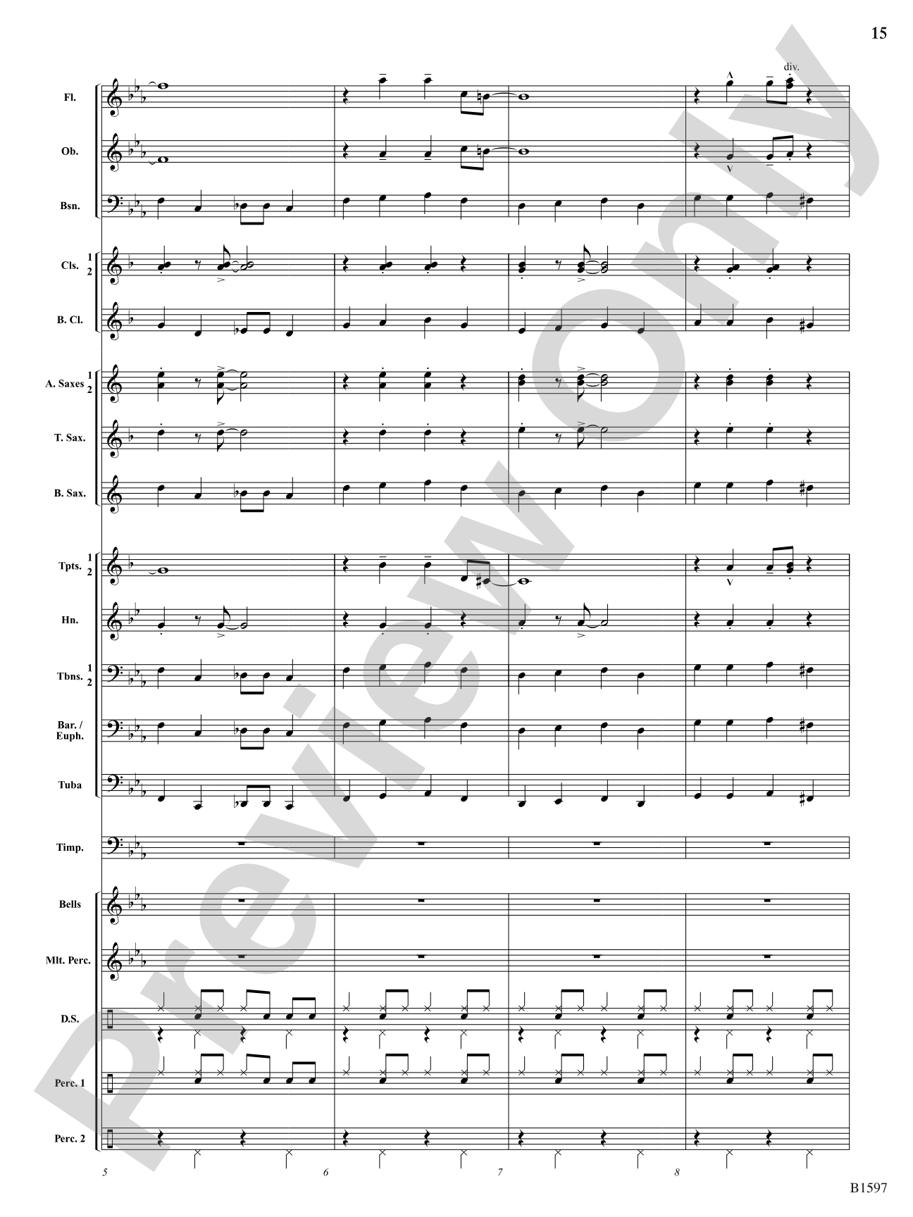 Color Jam: Concert Band Conductor Score & Parts