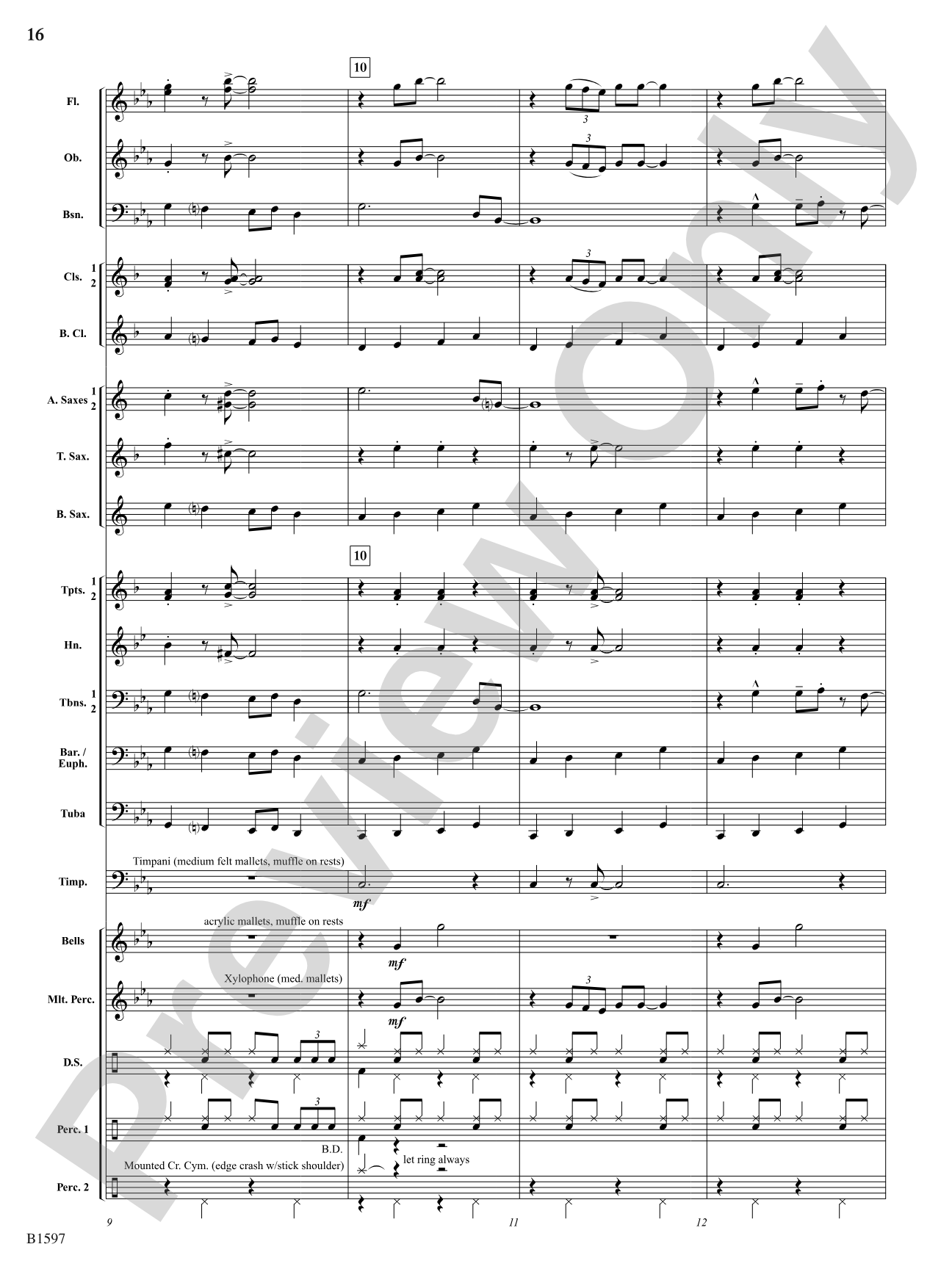 Color Jam: Concert Band Conductor Score & Parts