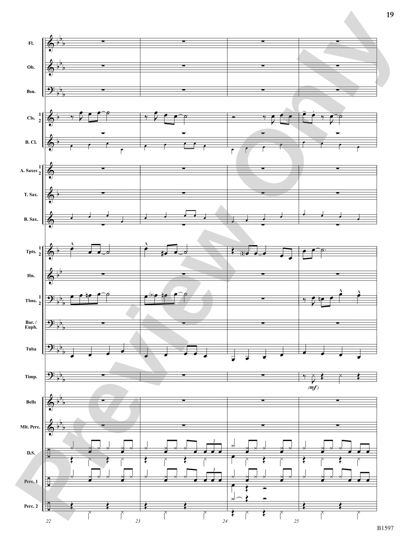 Color Jam: Concert Band Conductor Score & Parts