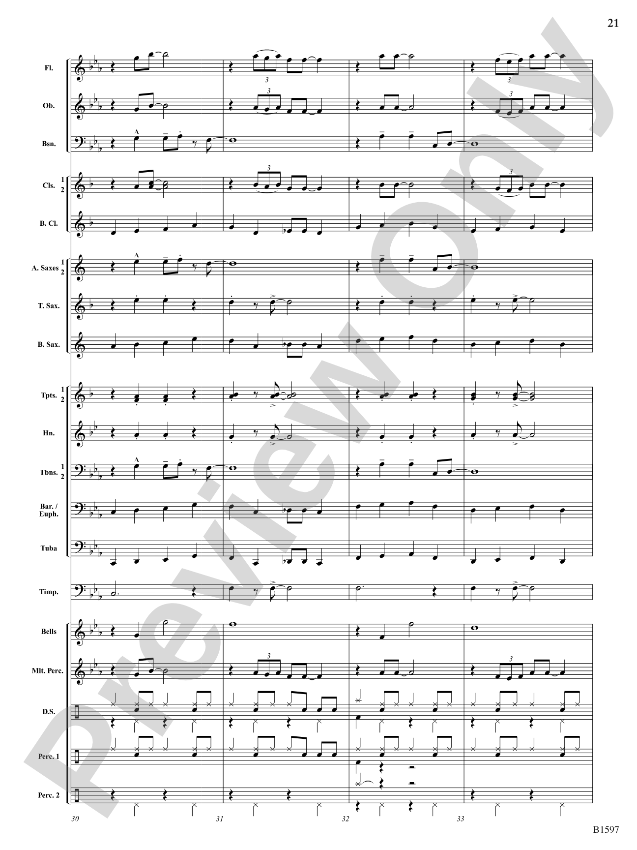 Color Jam: Concert Band Conductor Score & Parts