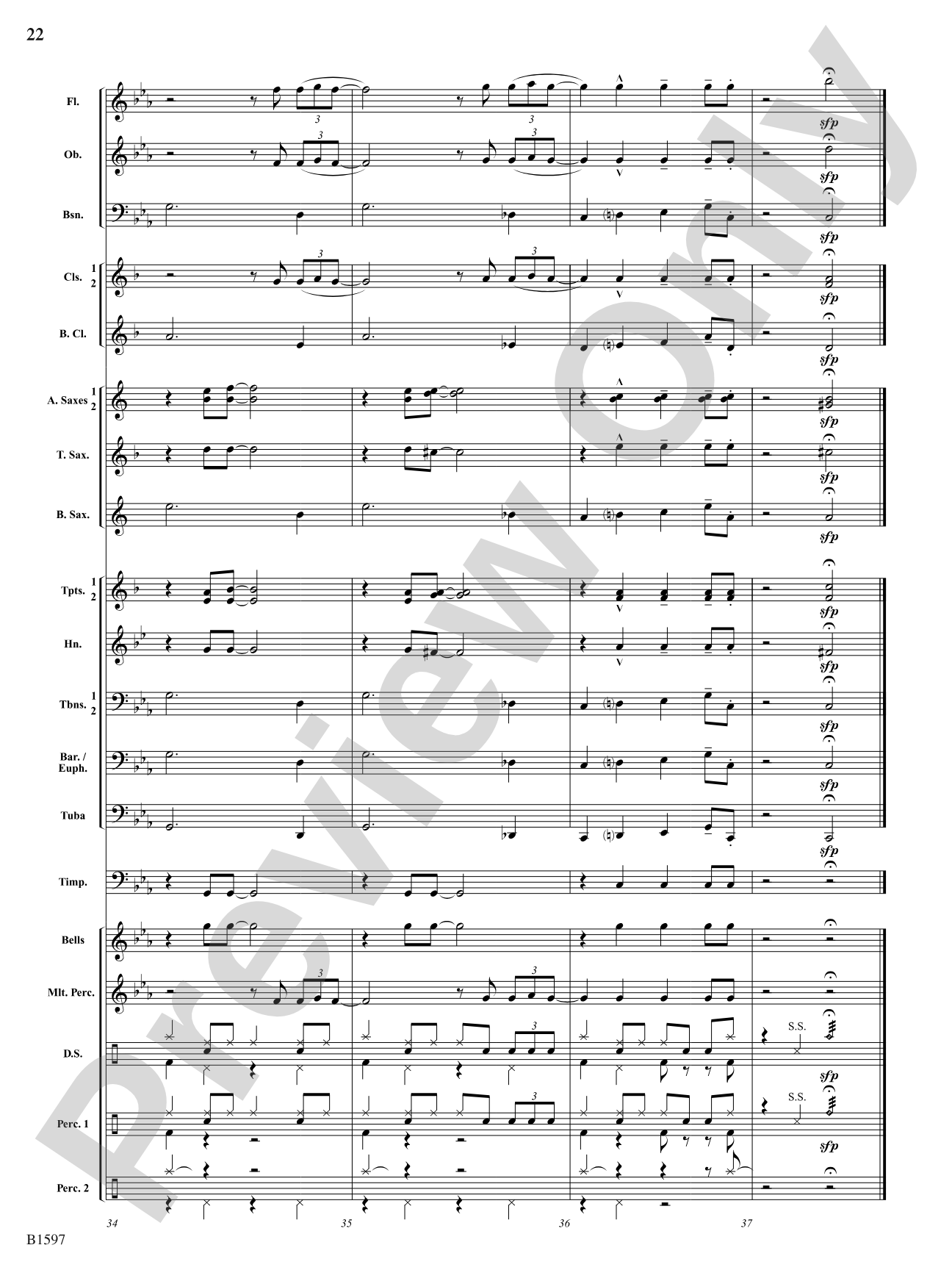 Color Jam: Concert Band Conductor Score & Parts