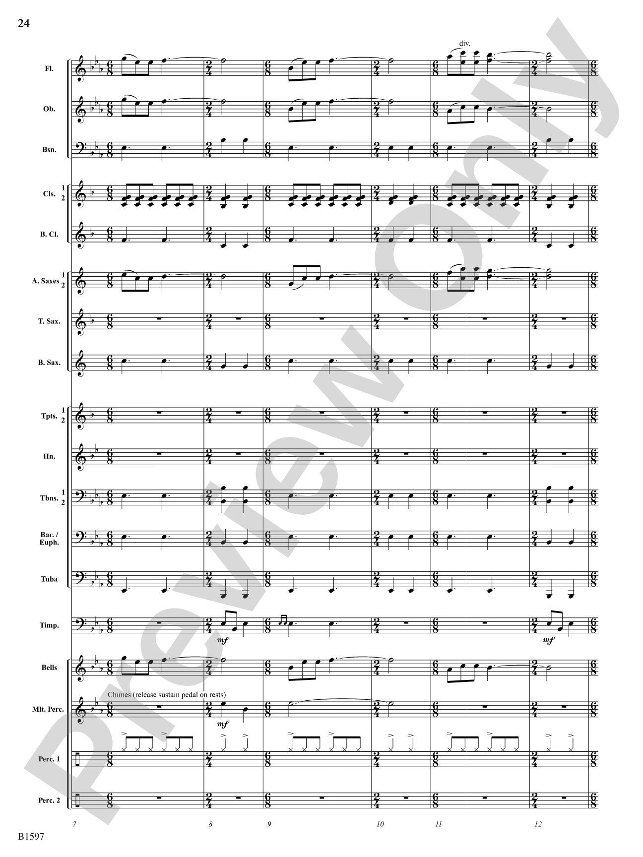 Color Jam: Concert Band Conductor Score & Parts