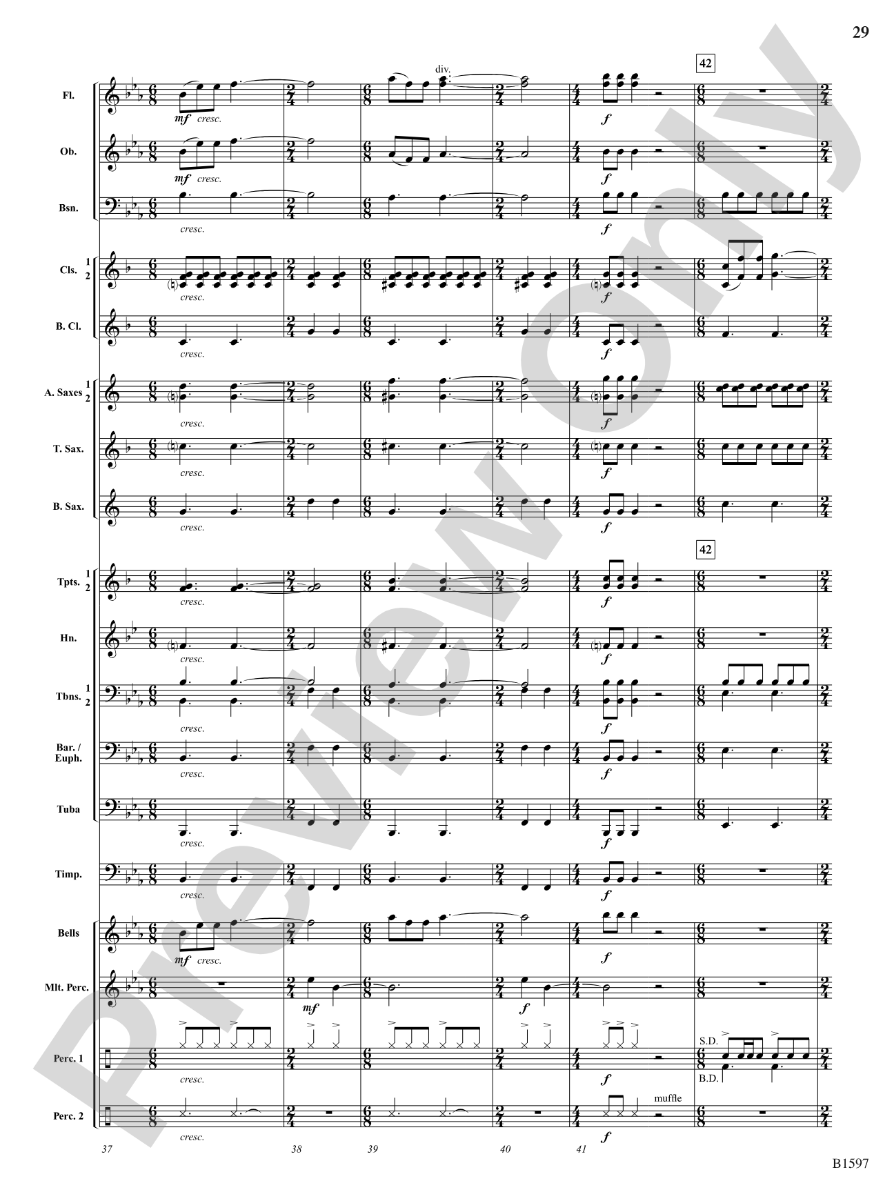 Color Jam: Concert Band Conductor Score & Parts