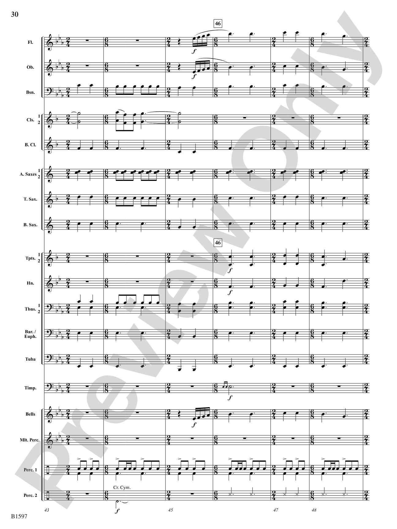 Color Jam: Concert Band Conductor Score & Parts