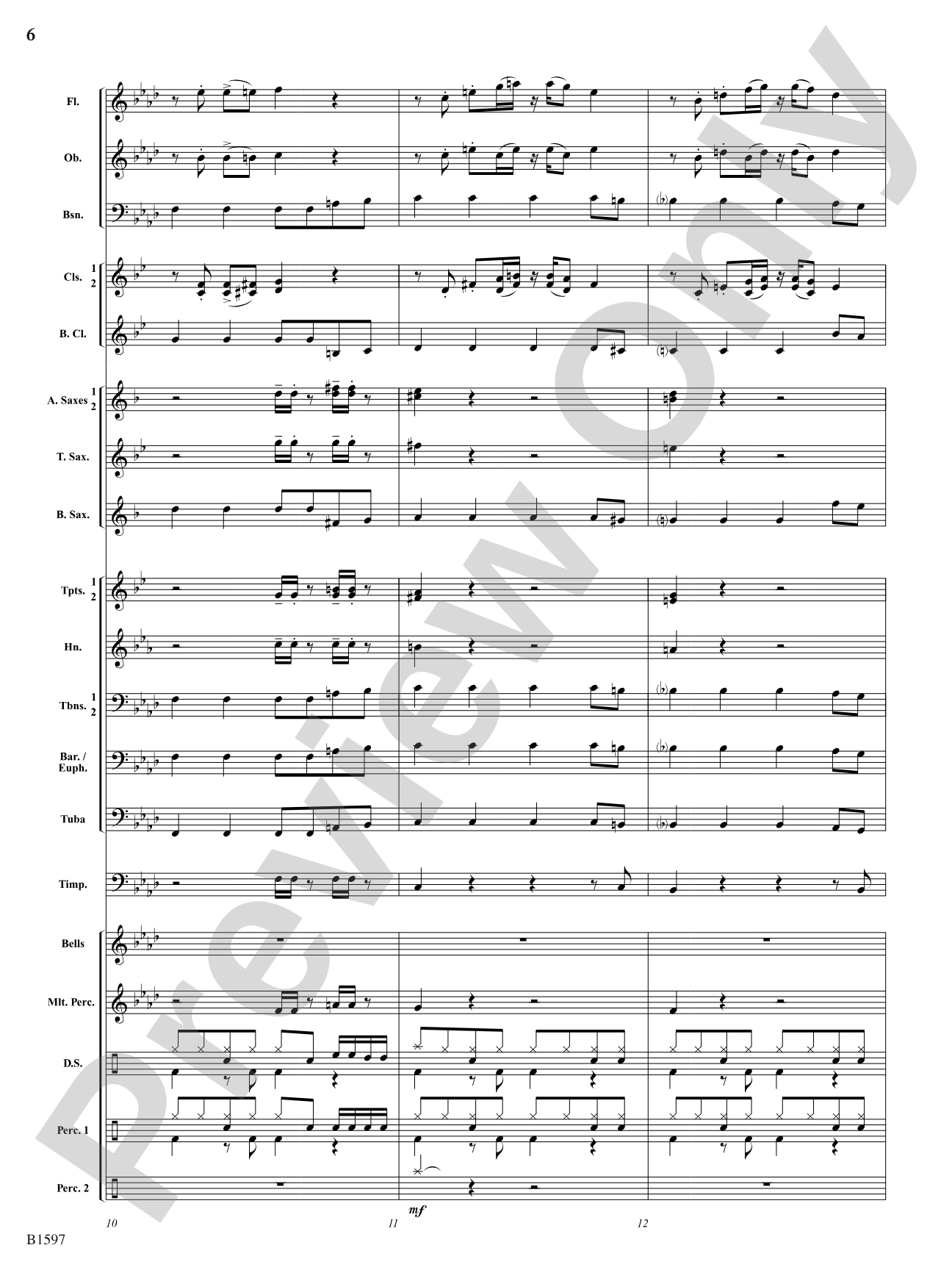 Color Jam: Concert Band Conductor Score & Parts